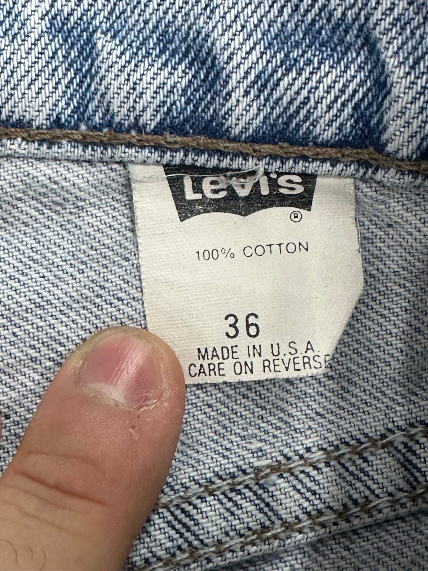 [36] 1993' Levi's Silvertab Denim Shorts