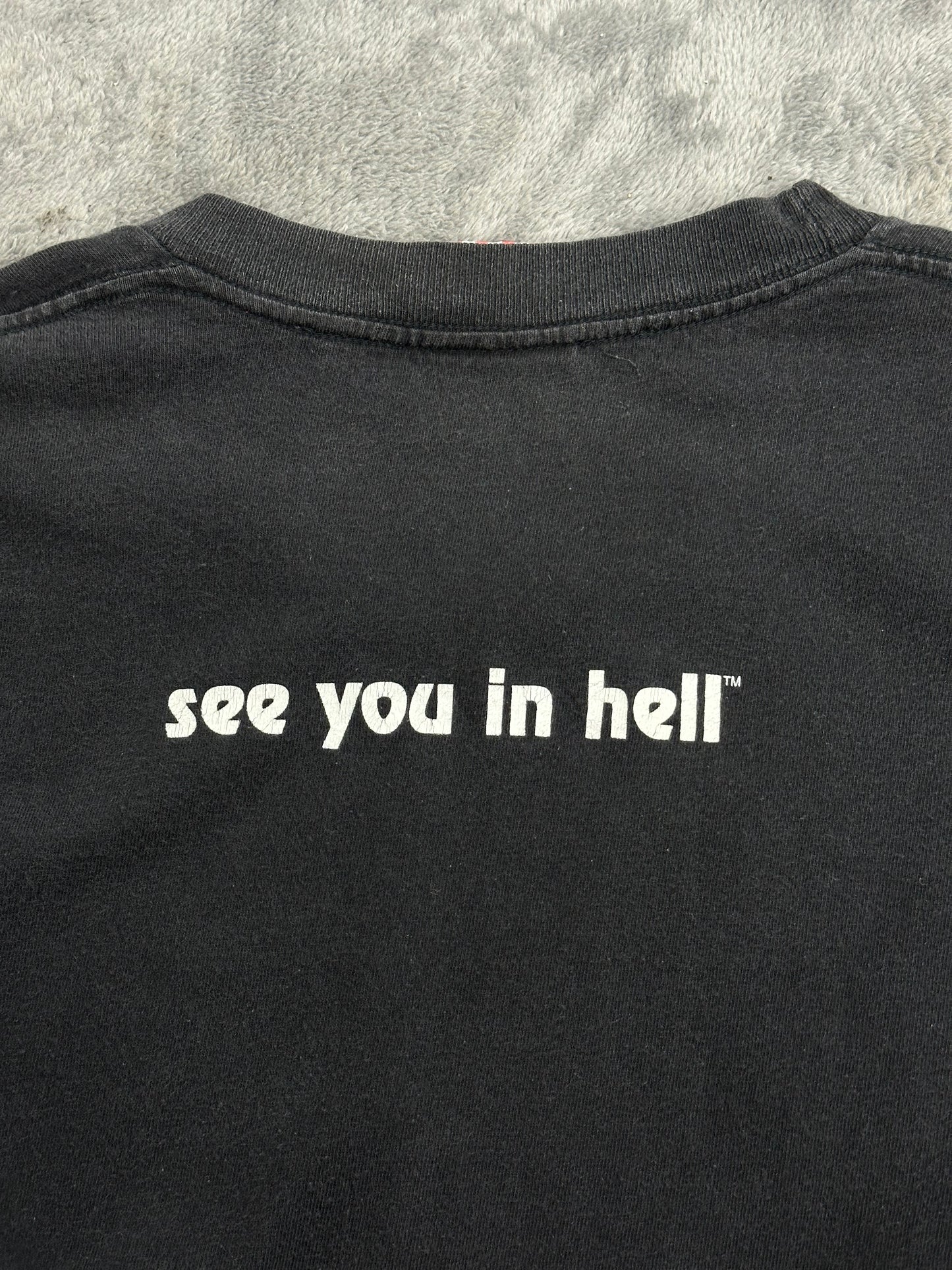 [L] Early 90s FUCT 'SEE YOU IN HELL' Tee