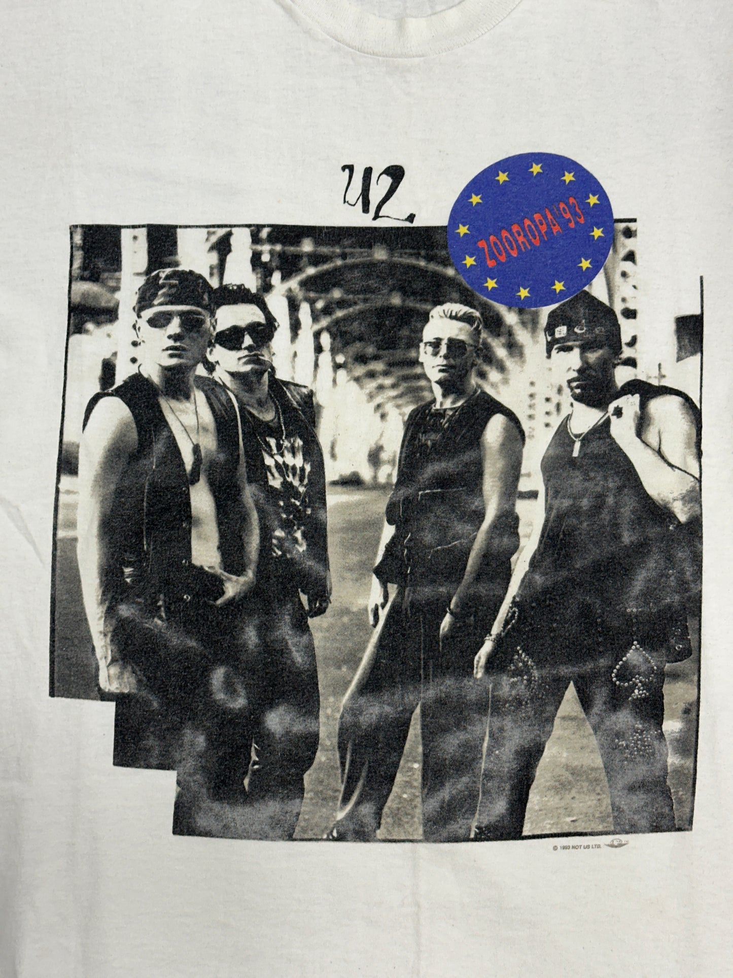 [XL] 1993' U2 ZOOROPA Tour Tee
