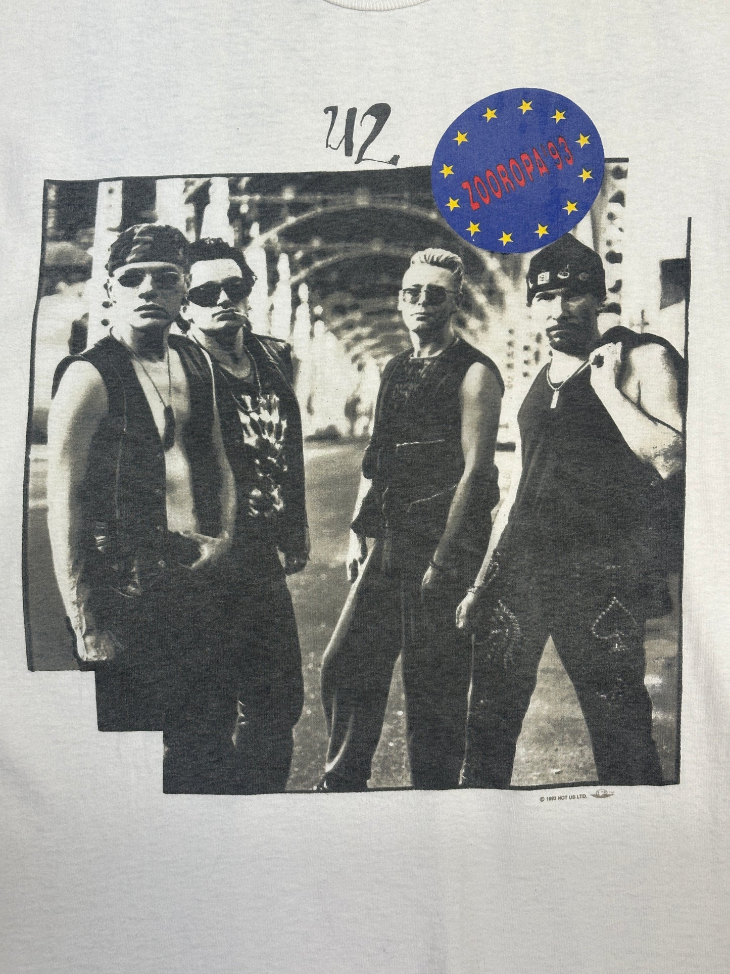 [XL] 1993' U2 ZOOROPA Tour Tee