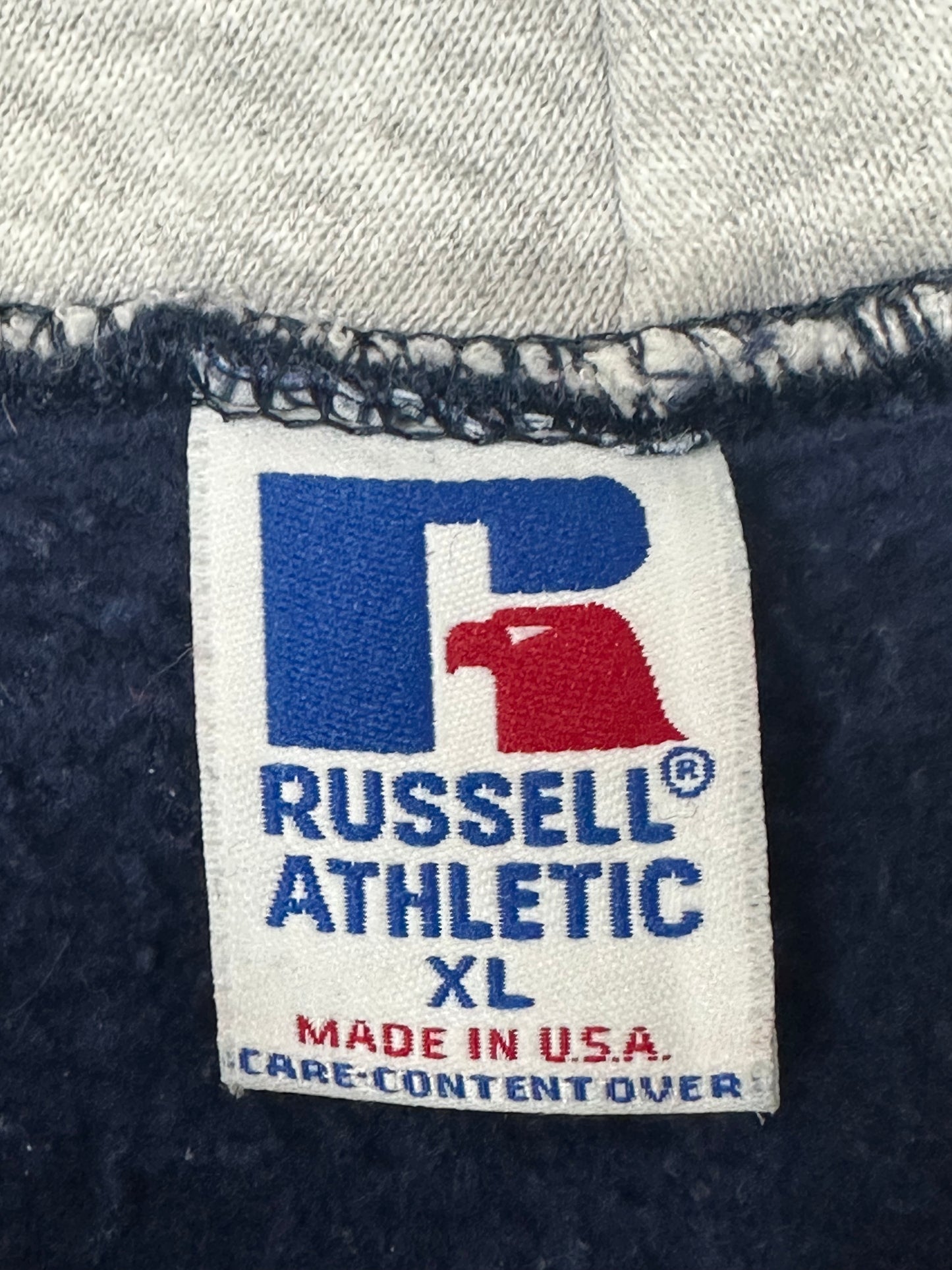 [XL] 90s Russell button Hoodie