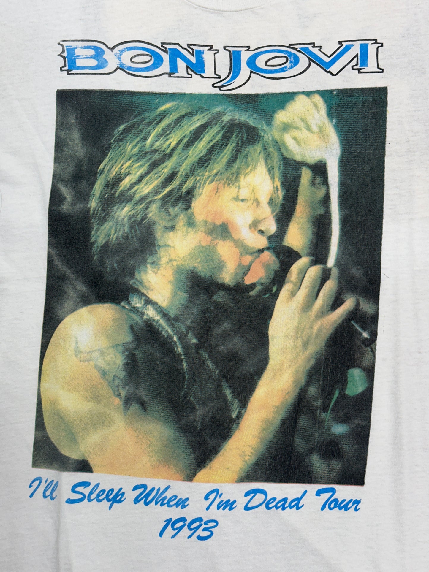 [XL] 1993' Bon Jovi 'Keep The Faith' Euro Tour Tee