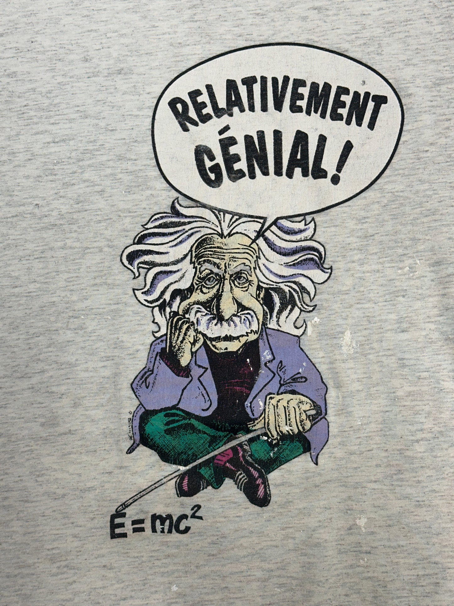 [XL] 90s Einstein E=mc2 Tee