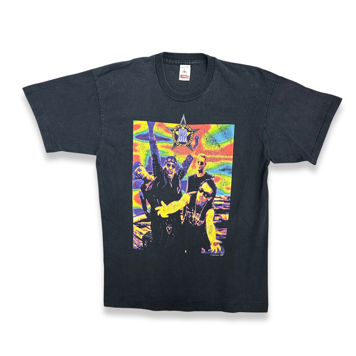 [L] 1993' U2 ZOOROPA Tour Tee