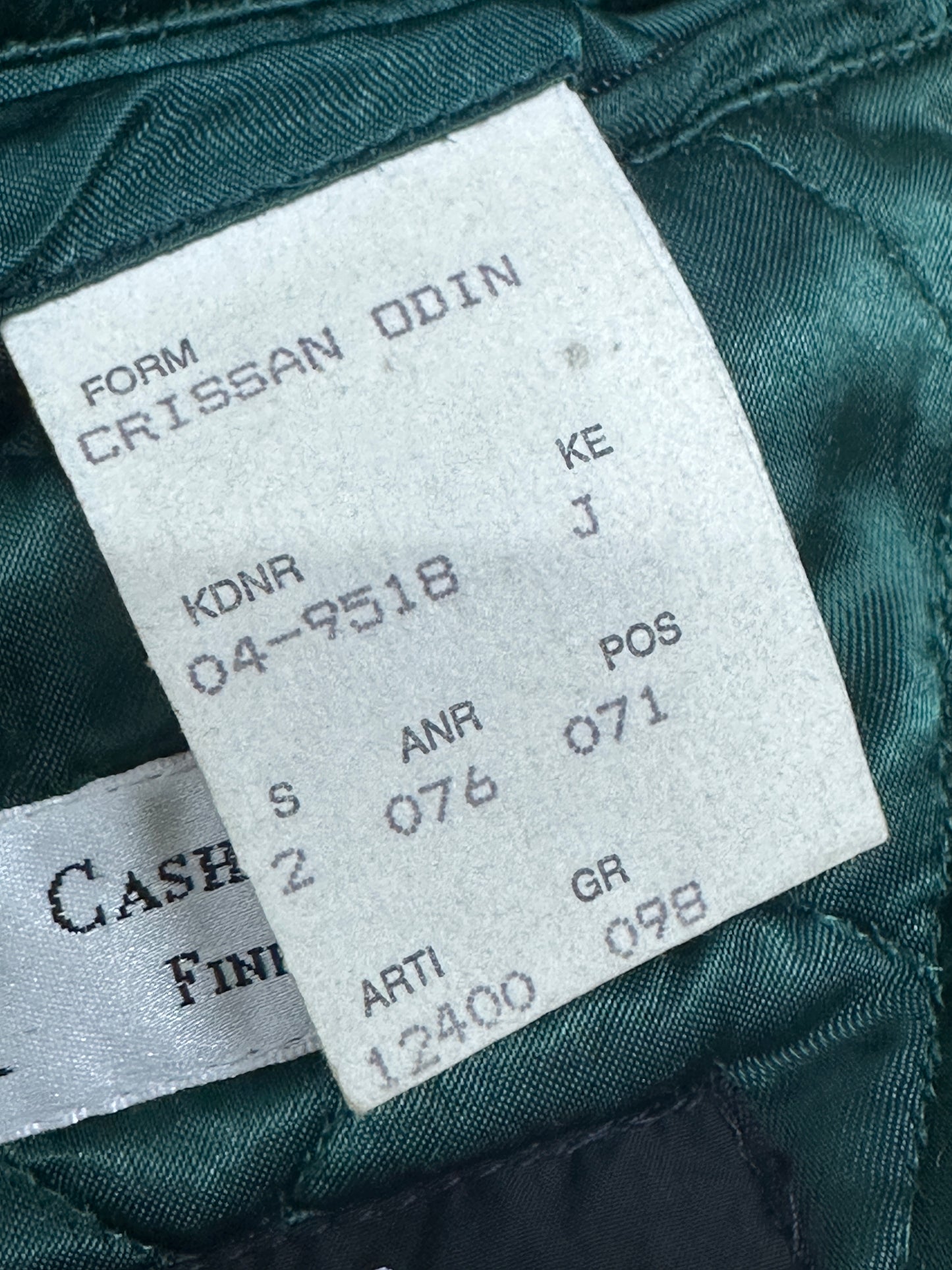 [XL] 00s HUGO BOSS Cashmere Bomber Jacket