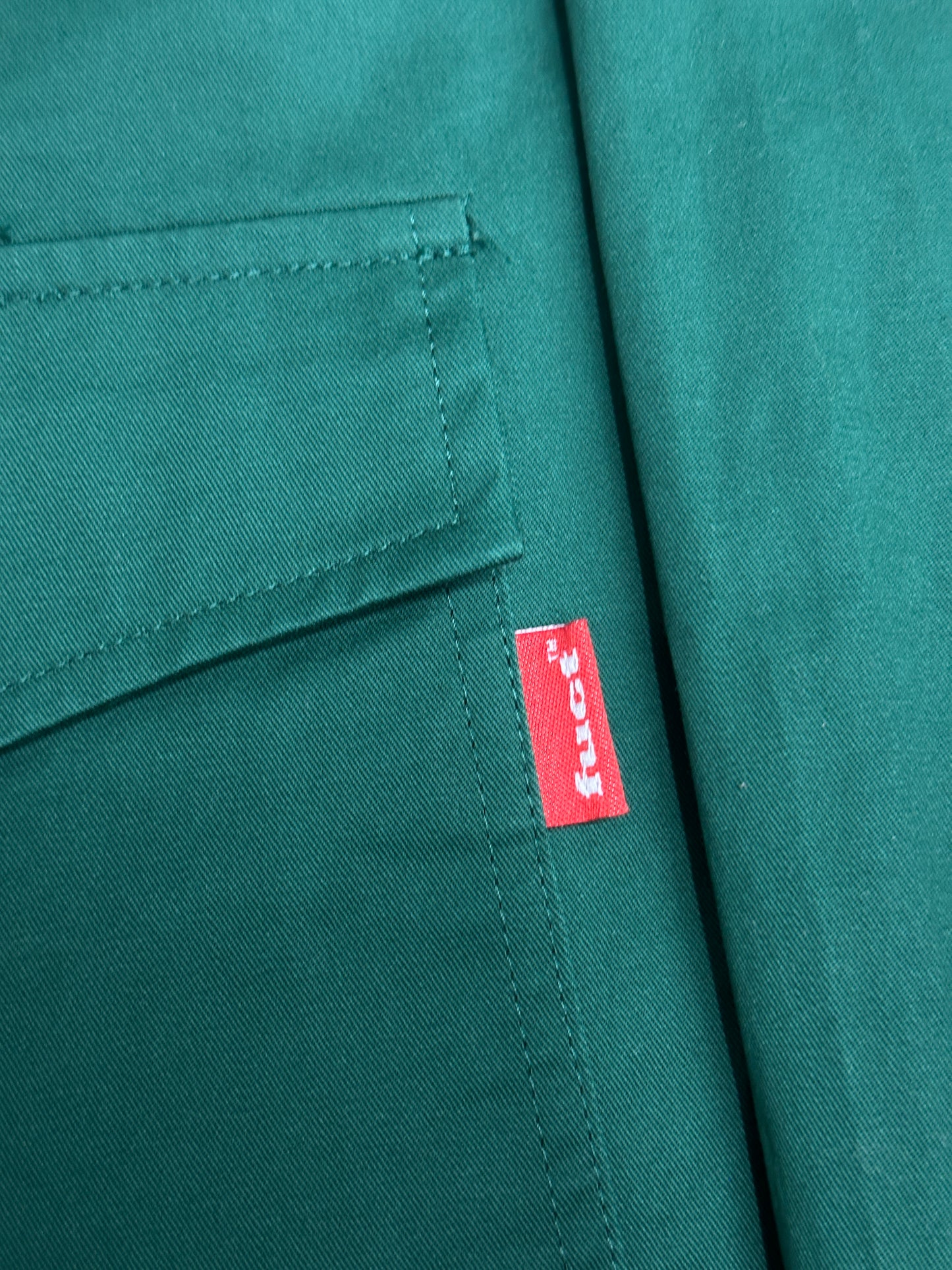 [3XL] FUCT Mechanic Jacket Green