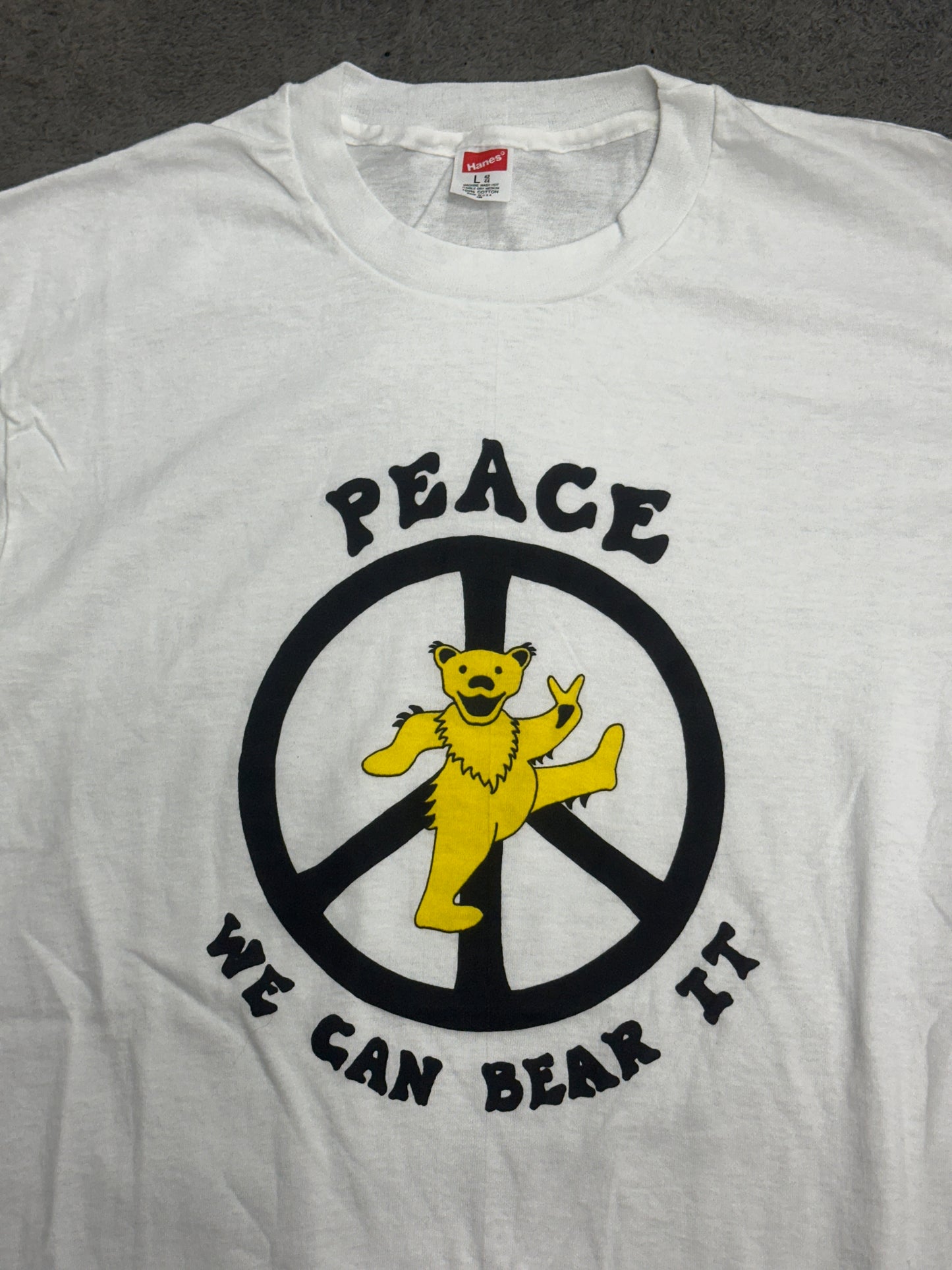 [L][DeadStock] Late 80s GratefulDead DancingBear Tee