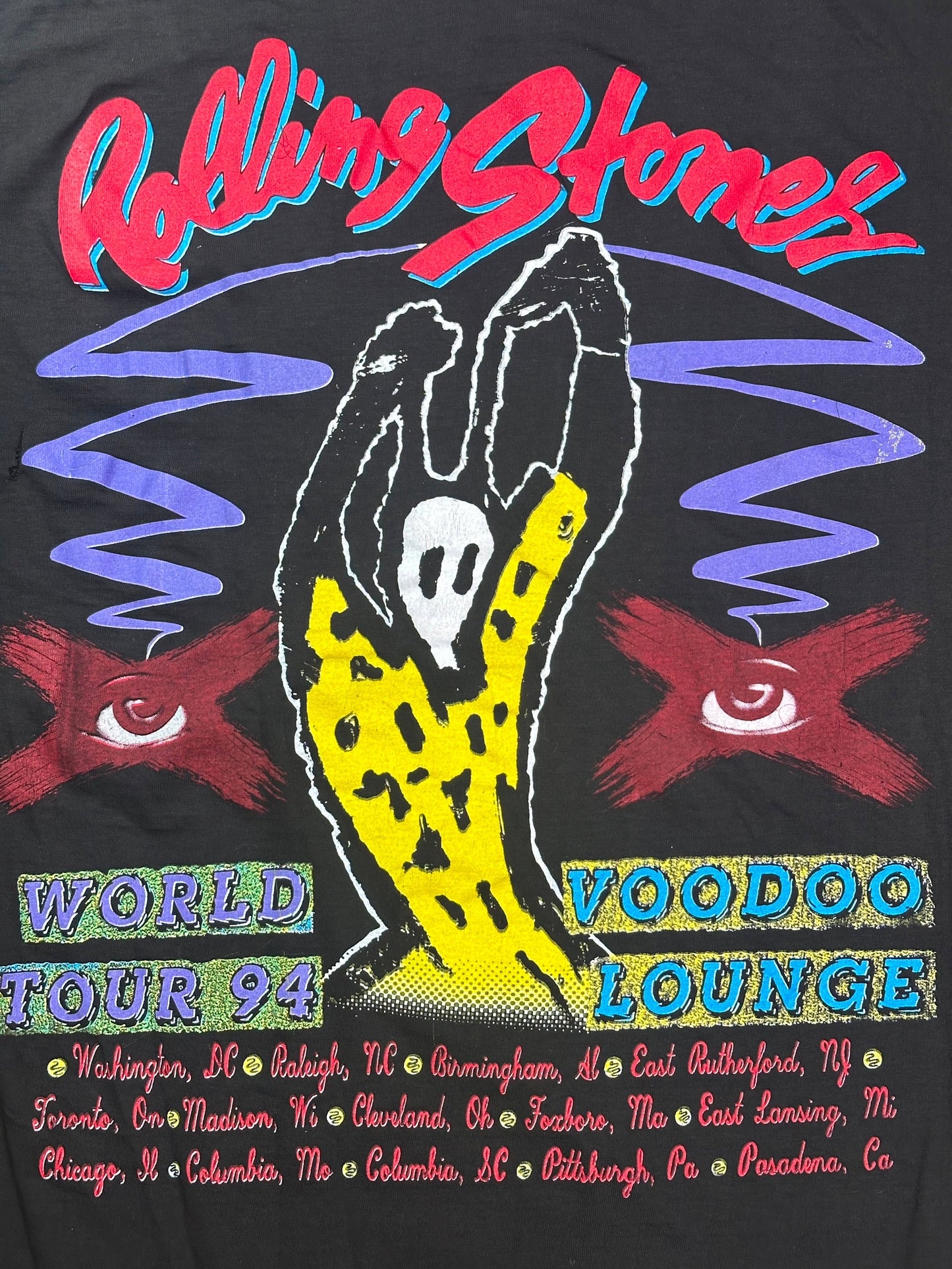[XL] 1994' Rolling Stones Voodoo Lounge Tour Tee