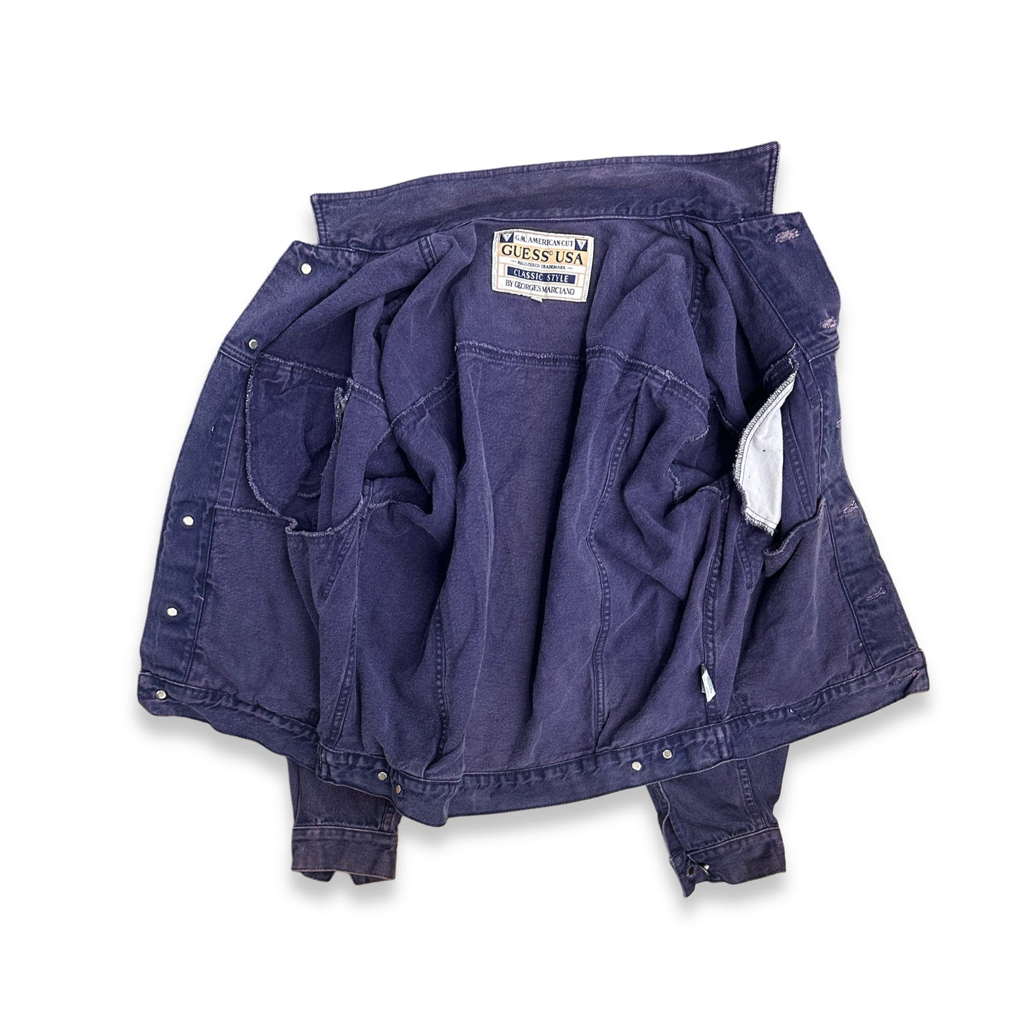 [L] 90s GUESS by Georges Marciano Denim Jacket