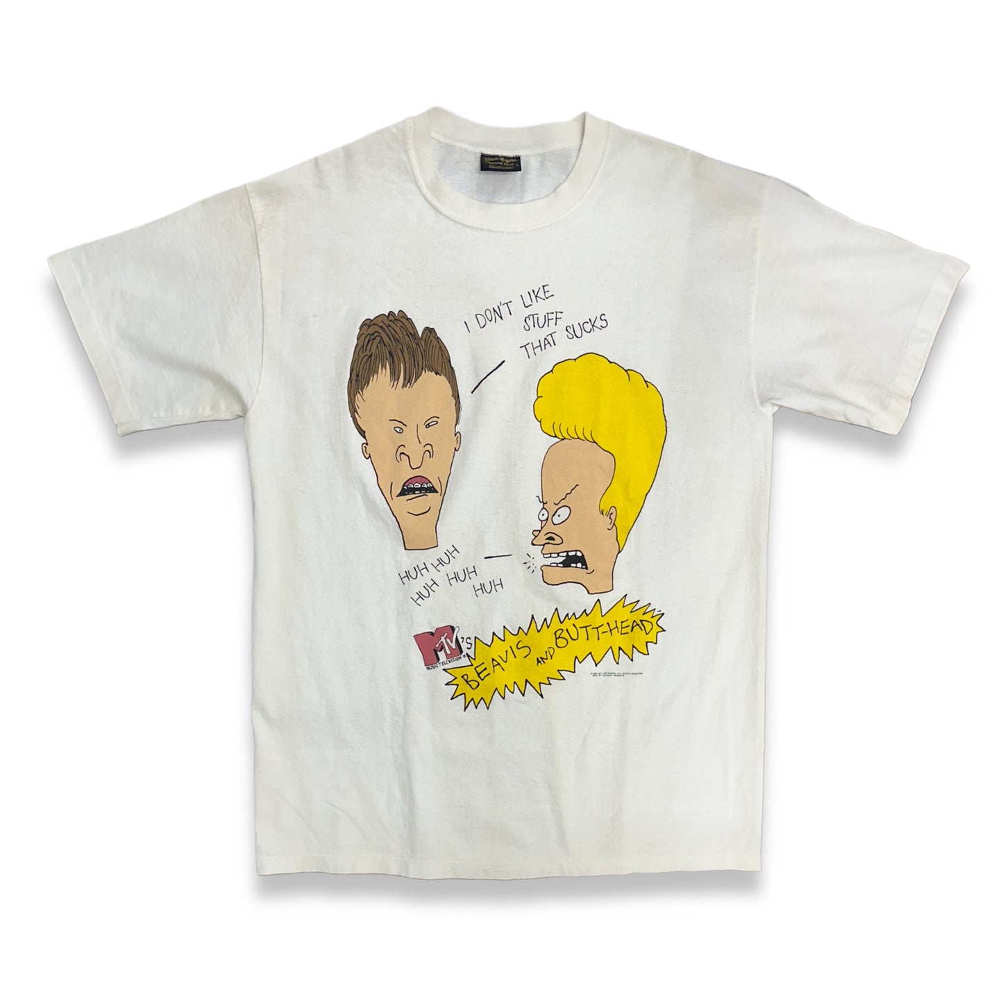 [L] 1993' Beavis and Butt-Head Cartoon Tee
