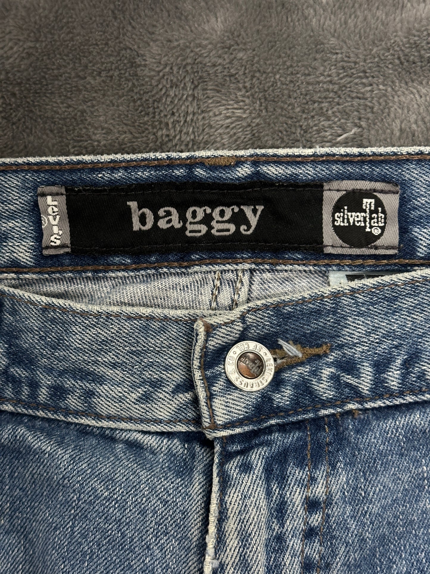 [36x32] 1999' Levi's SilverTab Baggy Denim Pants