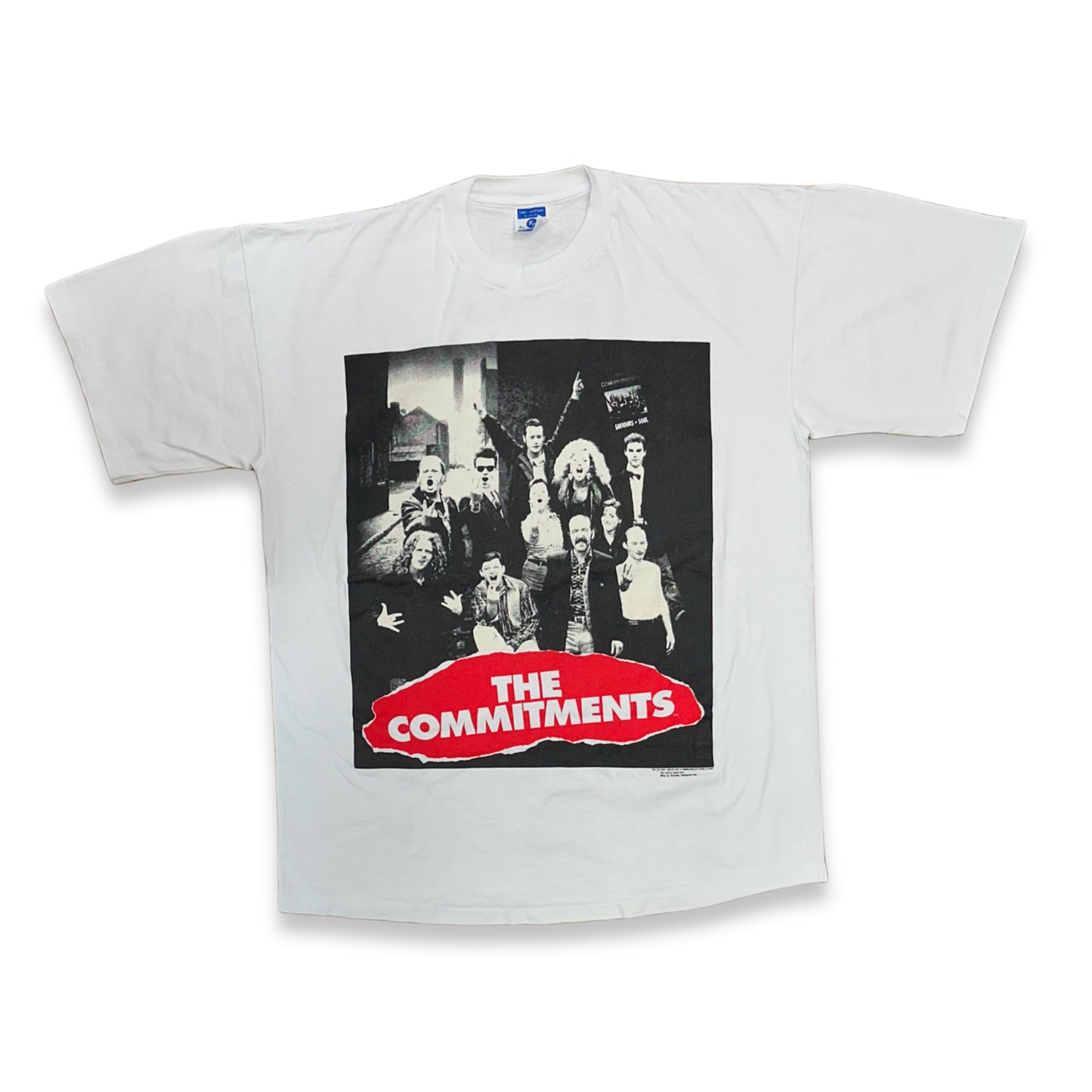[XL] 1991' THE COMMITMENTS Movie Promo Tee