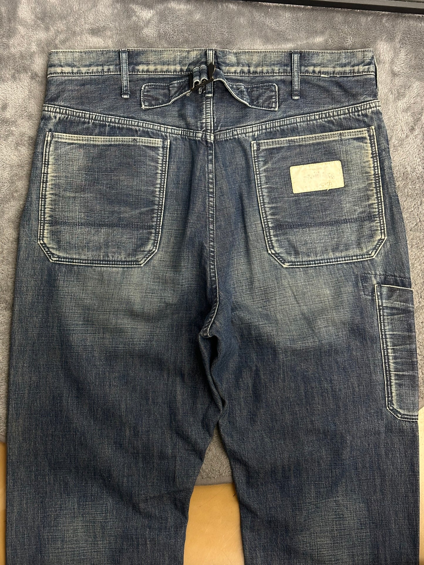 [34] Big John World Workers Work Denim pants