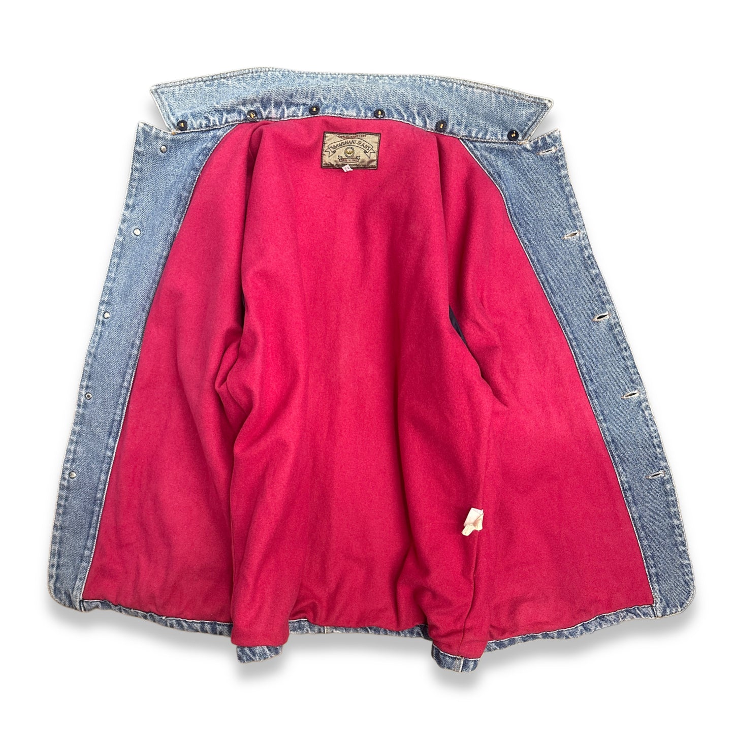 [XL] 80s Armani Jeans Denim Chore Jacket