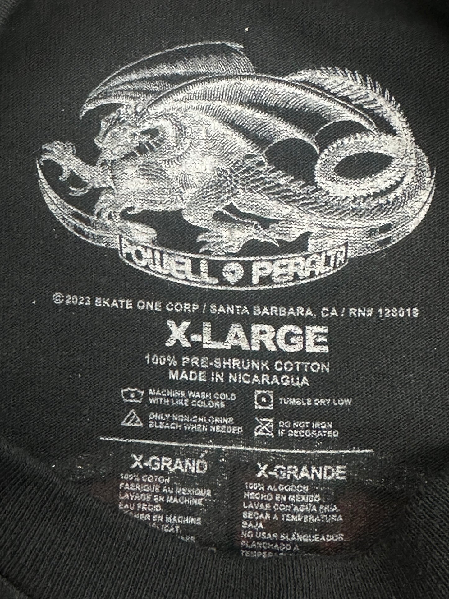 [XL] Powell Peralta Skateboard Logo Tee