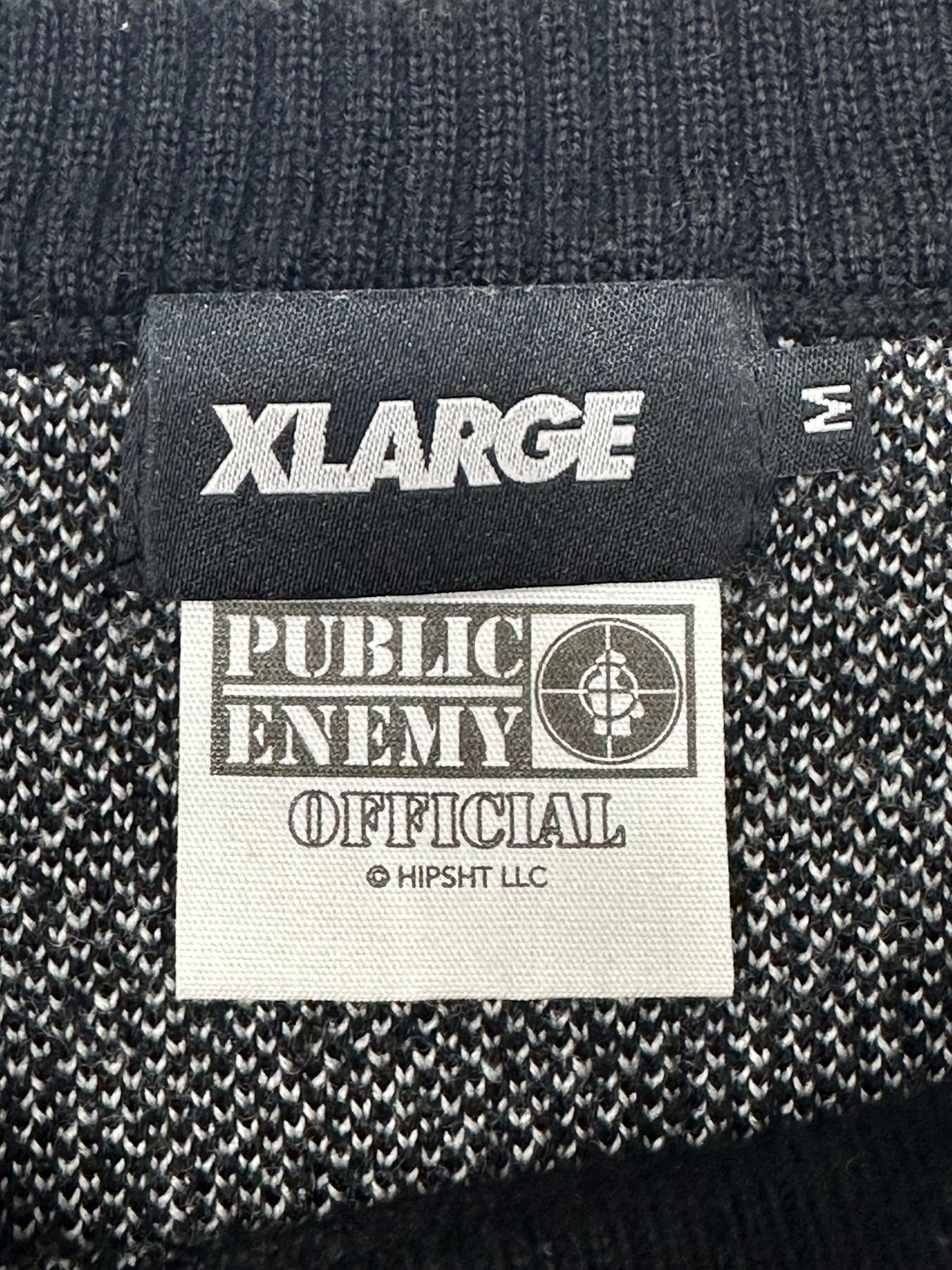 [M] X-LARGE x PUBLIC ENEMY knit