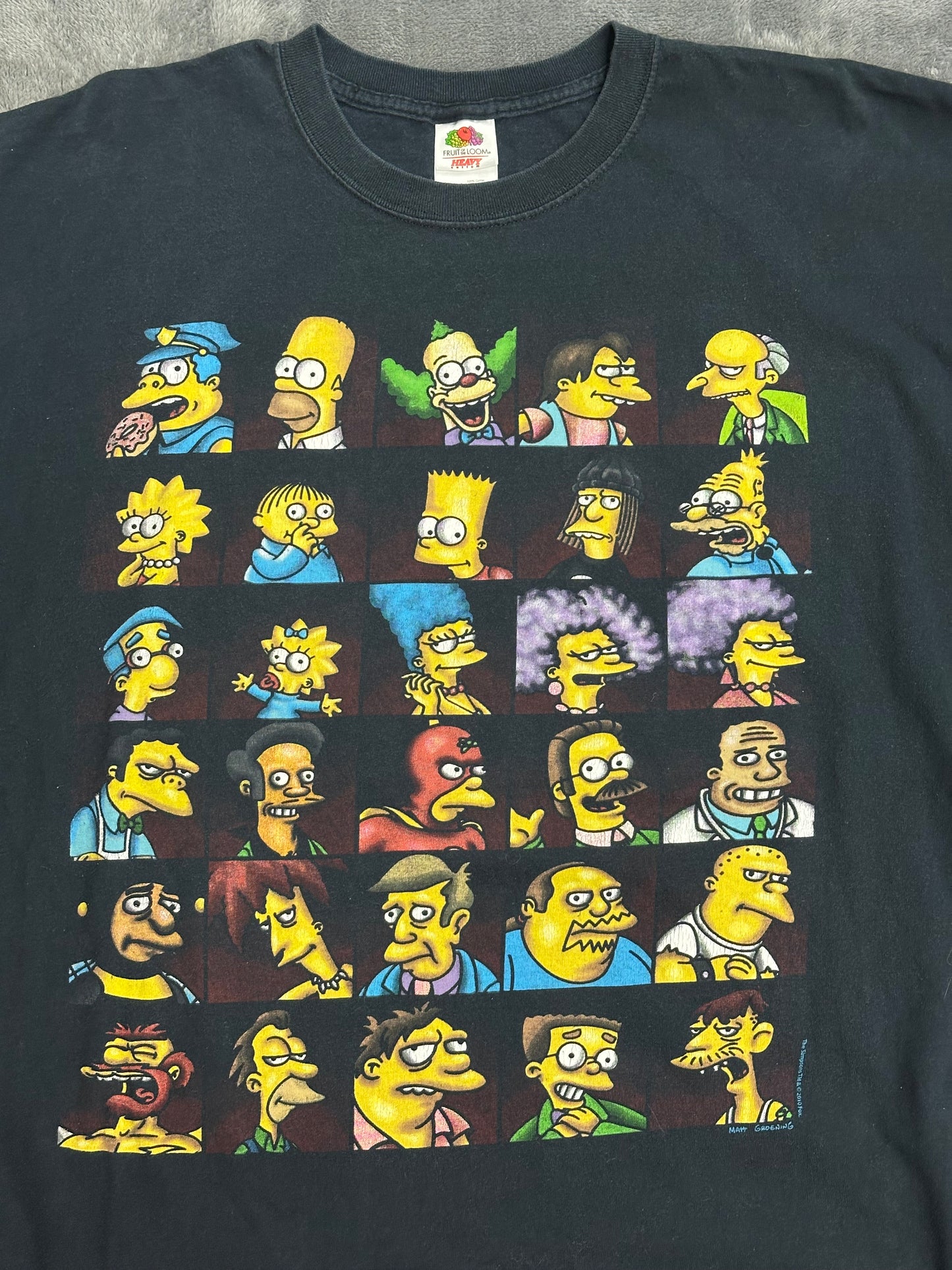 [2XL] 10' The Simpsons Cartoon Tee
