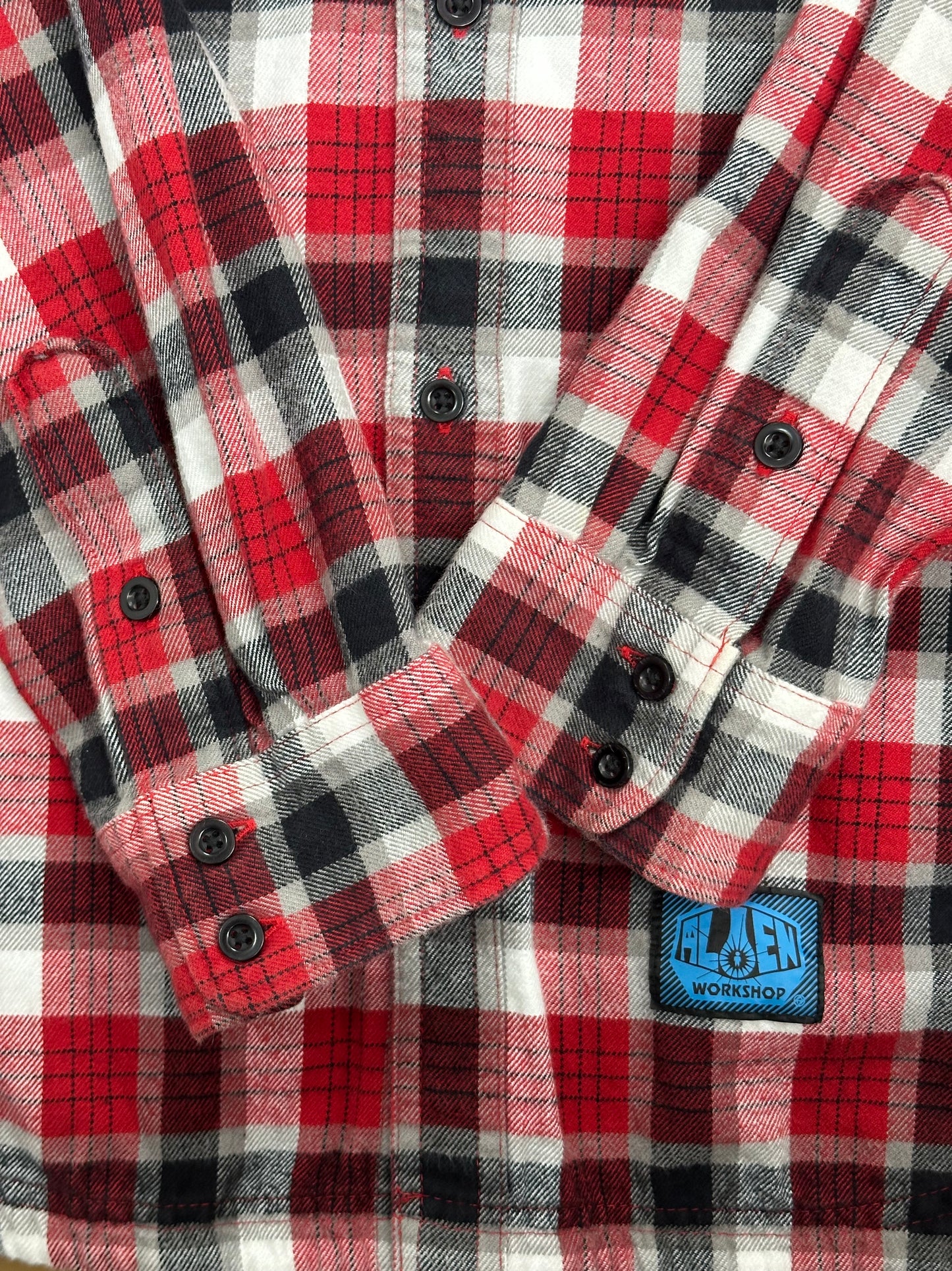 [L] 00s Alien Workshop Flannel Shirt