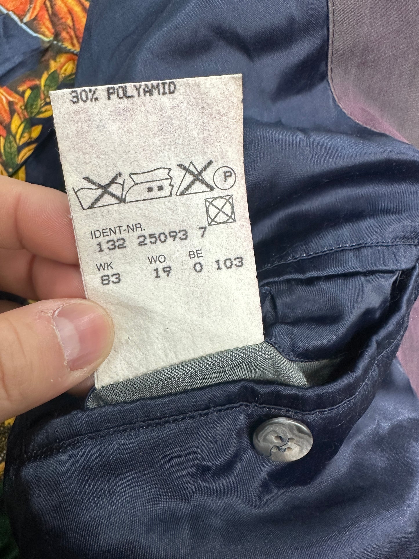 [XL] 80s HUGO BOSS Bomber Jacket