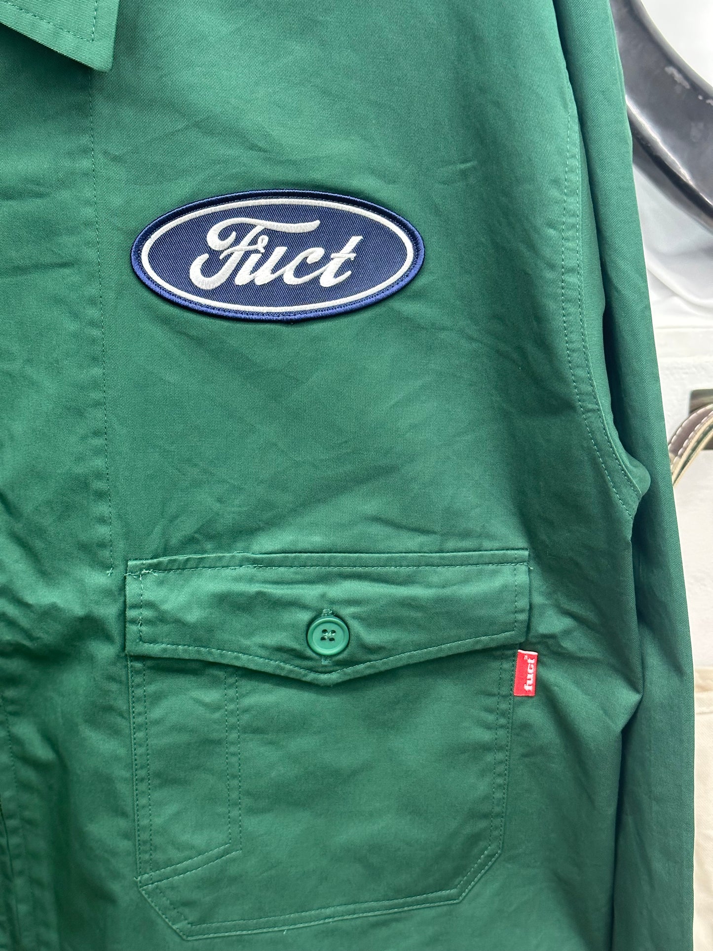 [XXL] Fuct Oval Logo Service jacket