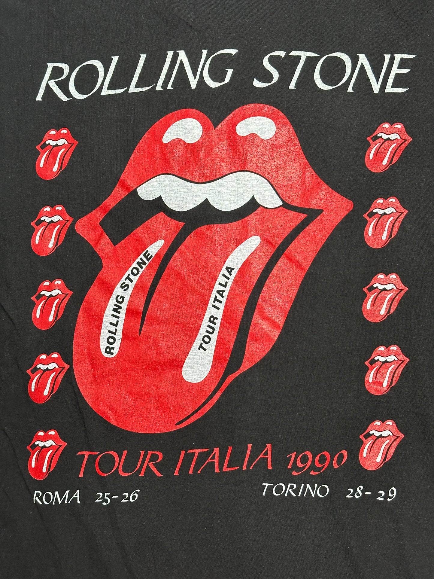 [XXL] 1990‘ Rolling Stones Italia Tour Tee