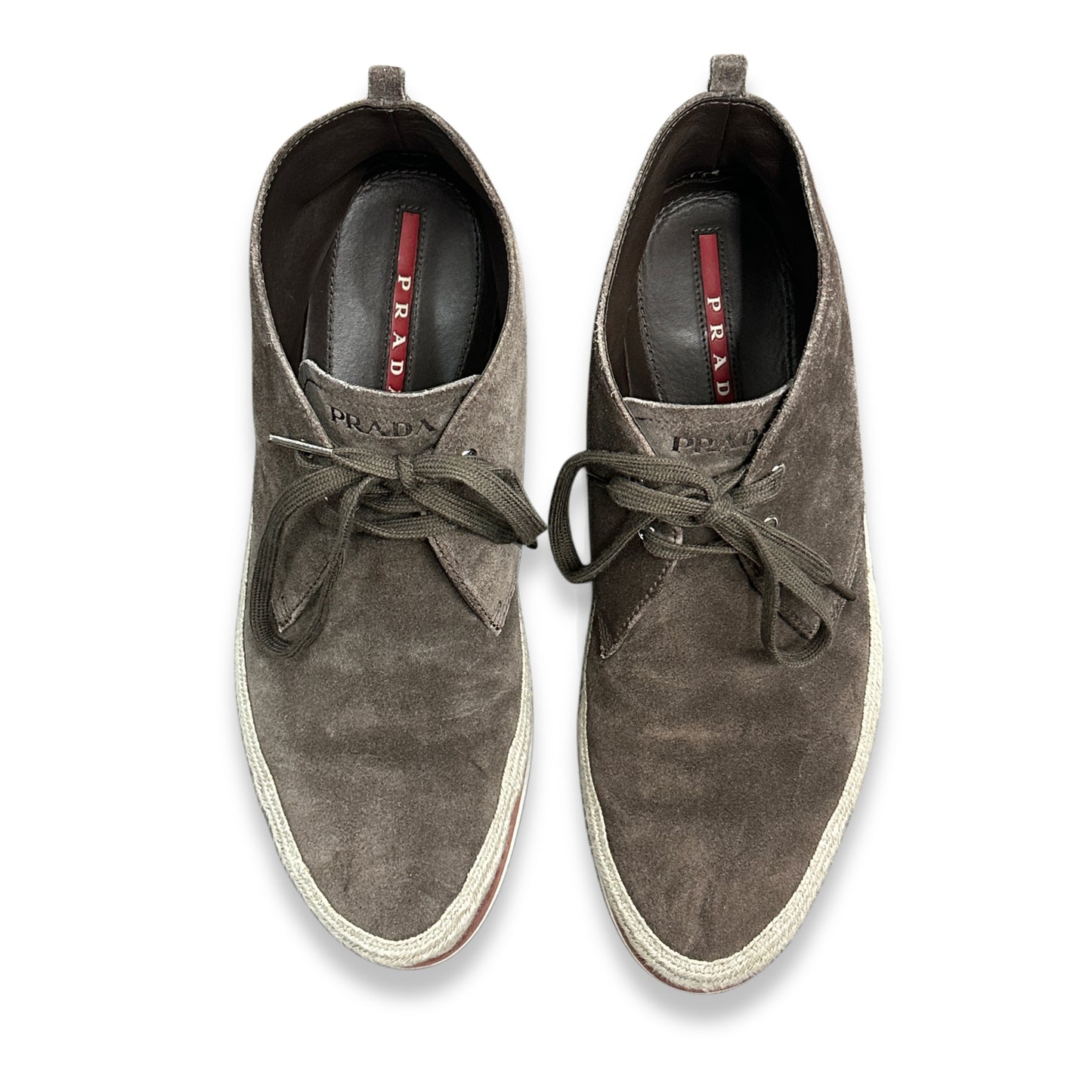 [EU 9] Prada Suede Chukka Shoes
