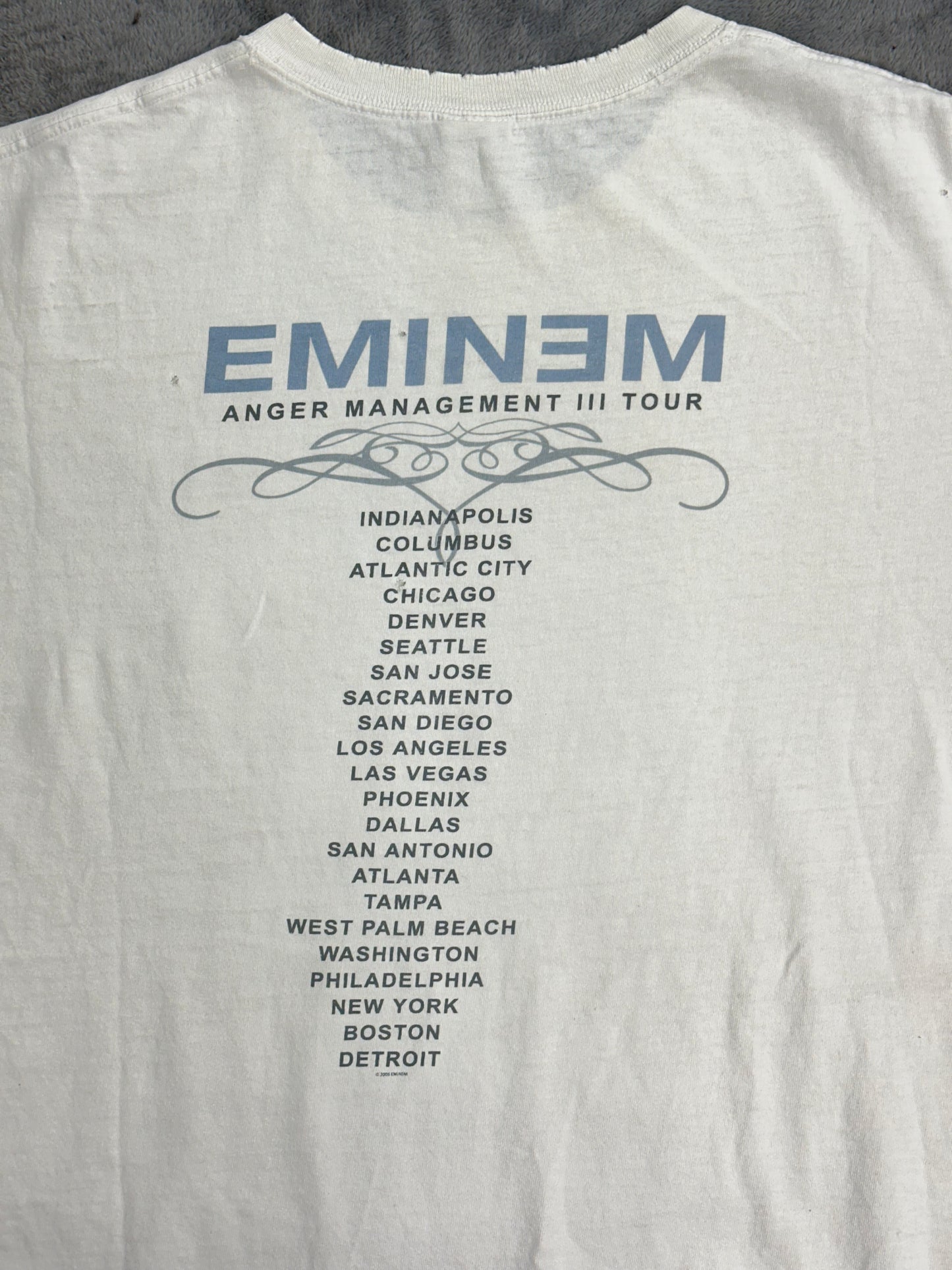 [XL] 2005' Eminem Anger Tour Tee