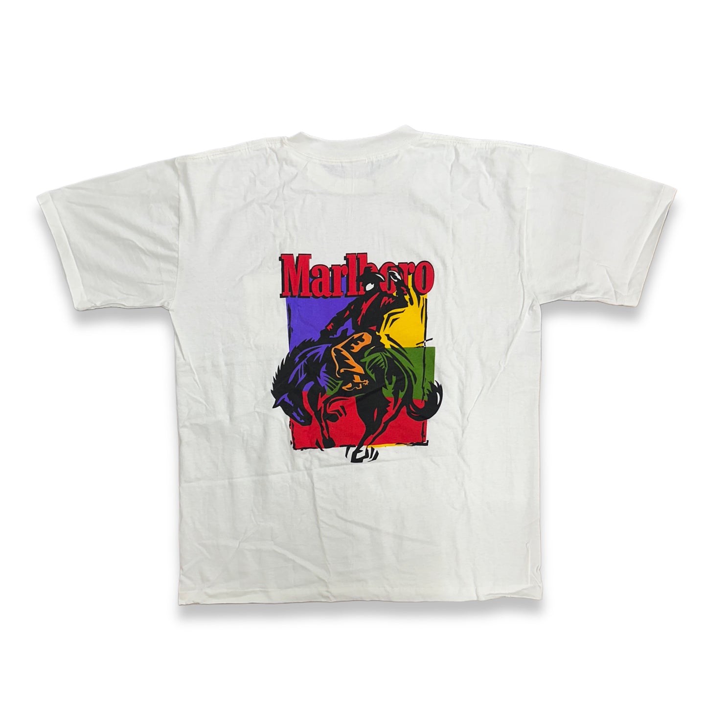 [XL] 90s Marlboro Cowboy Pocket Tee