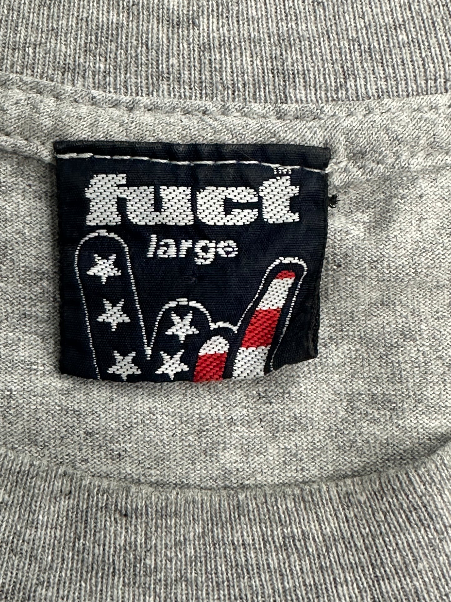 [L] 90s FUCT Iron Cross Tee