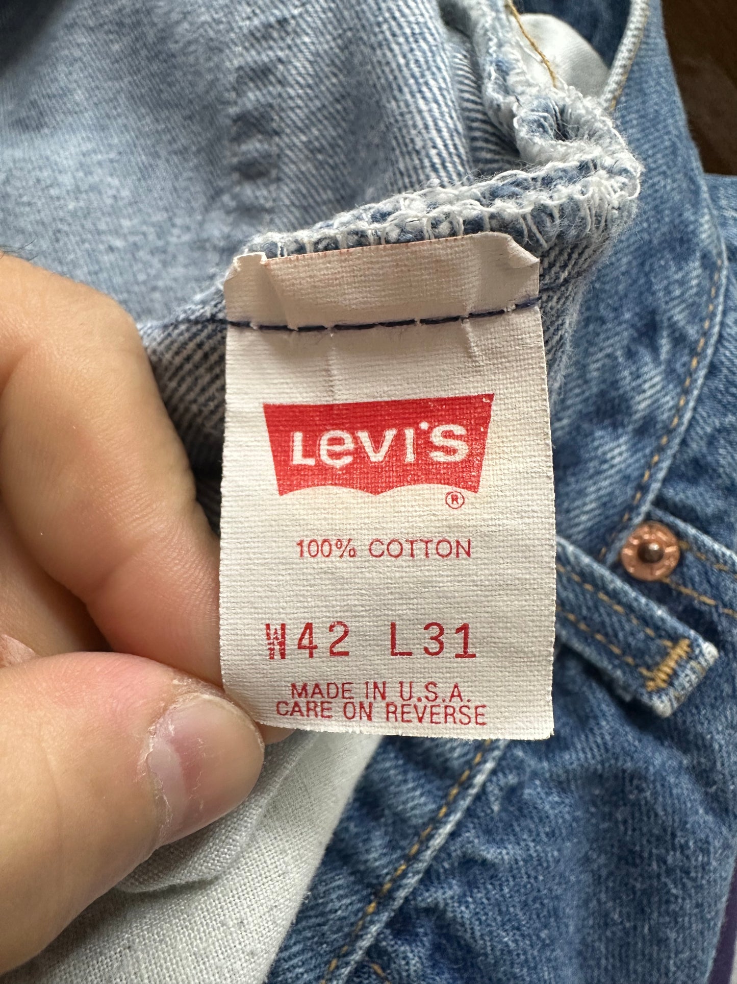 [42x31] 1991' Levi's 501 Denim Pants