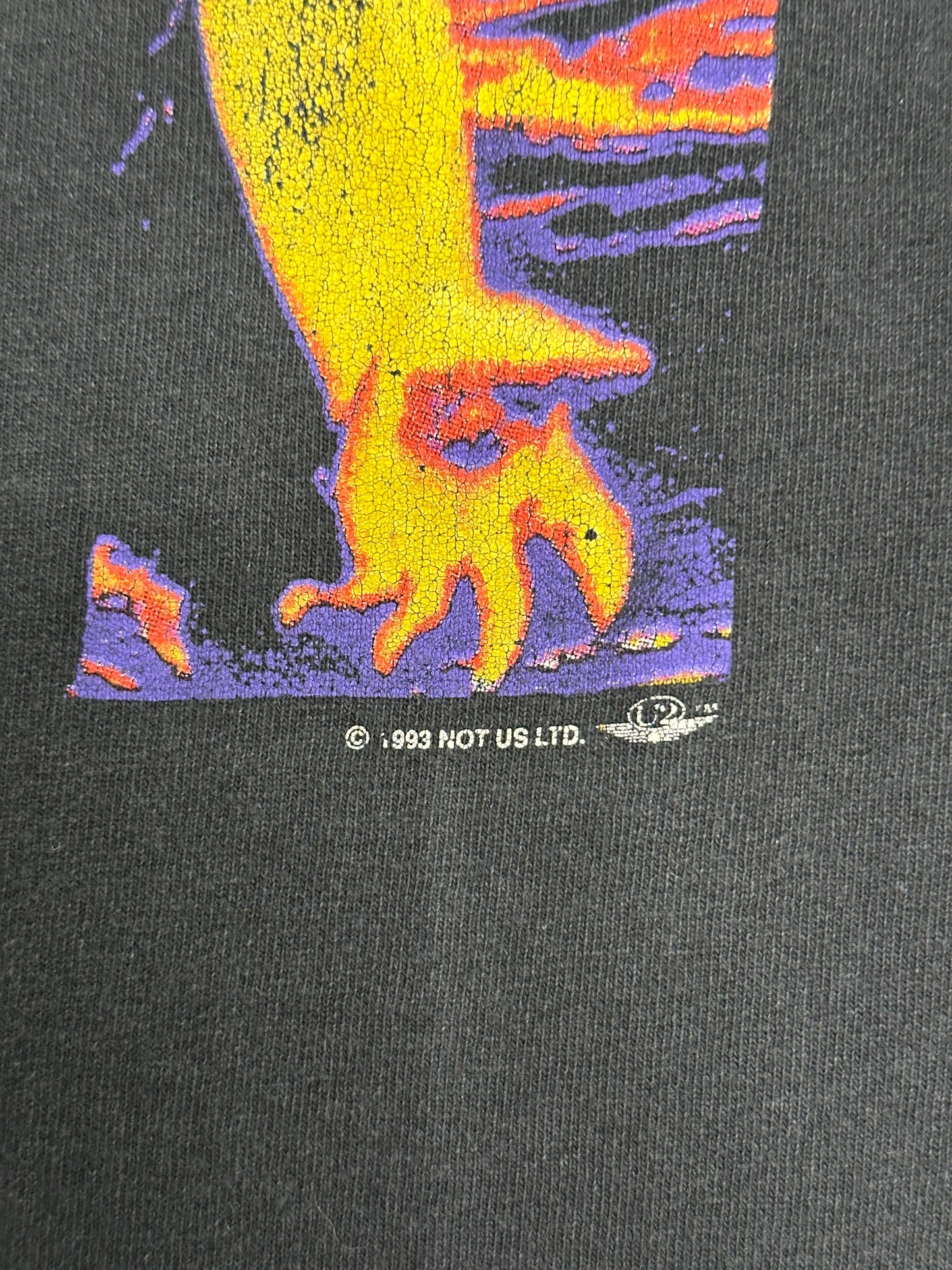 [L] 1993' U2 ZOOROPA Tour Tee