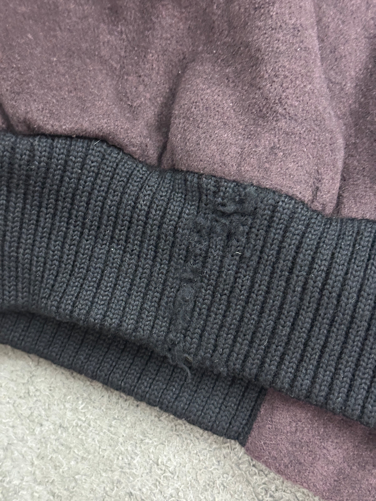 [50] 90s HUGO BOSS Wool Cashmere Bomber Jacket