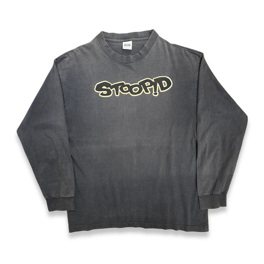 [XL] 90s STOOPID Skateboards Faded Long Sleeve