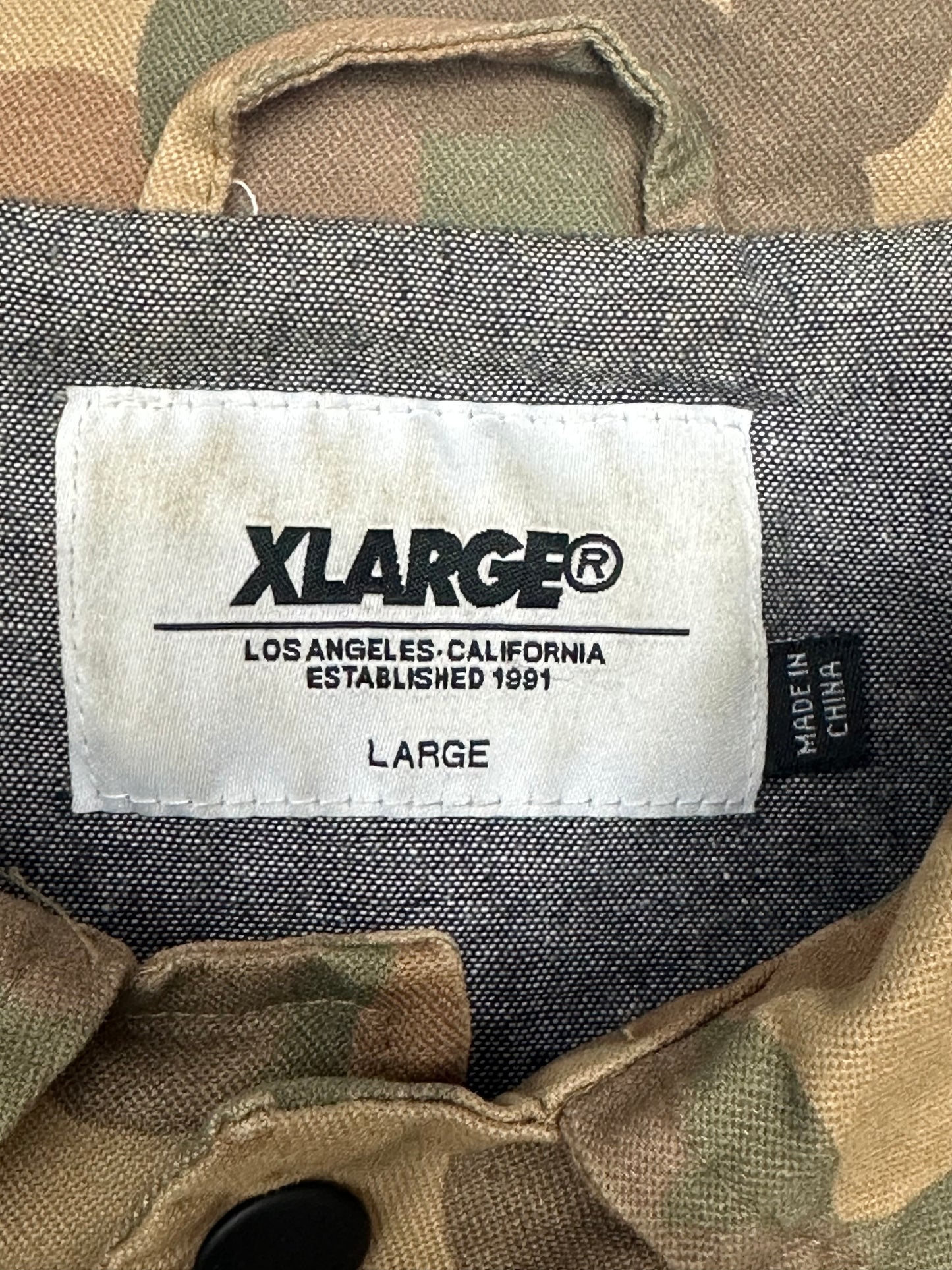 [L] X-LARGE camo Jacket