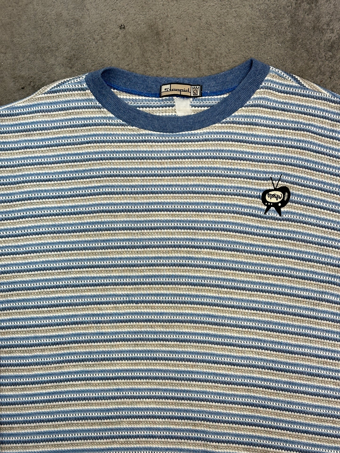 [XL] 90s STOOPID Skateboards Thermal Long Sleeve
