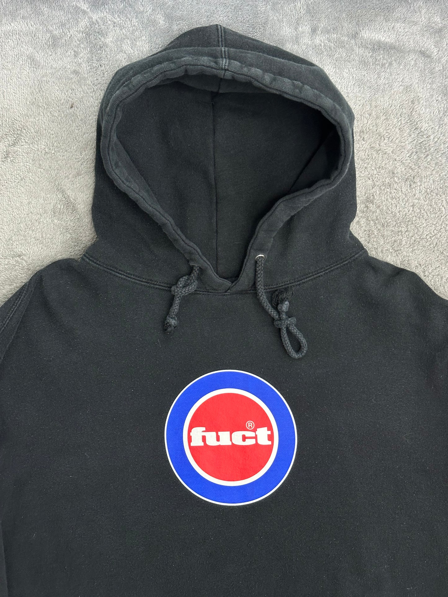 [L] 10s FUCT Circle Logo Hoodie