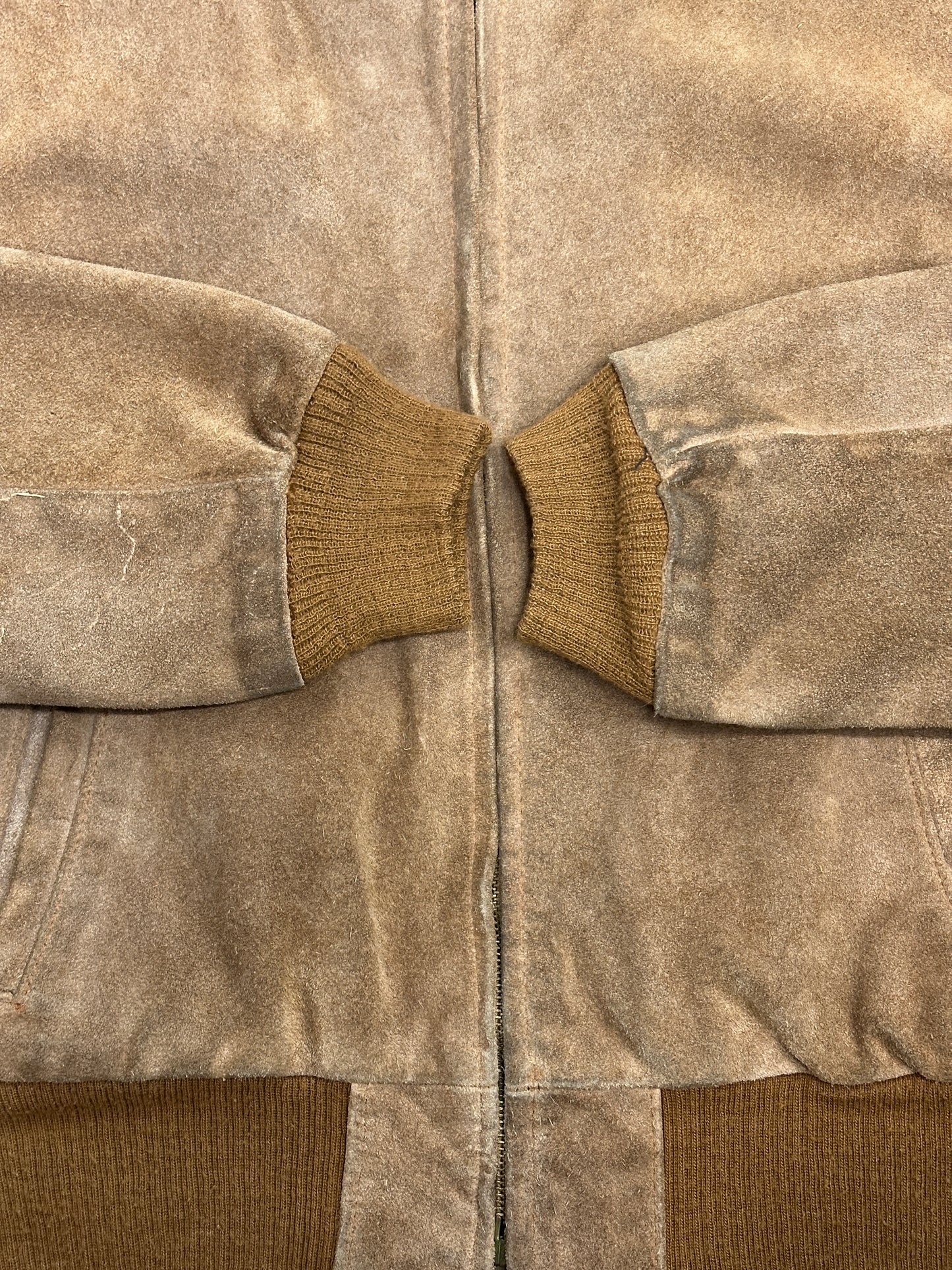 [40,L] 70s Sears Suede Leather Jacket