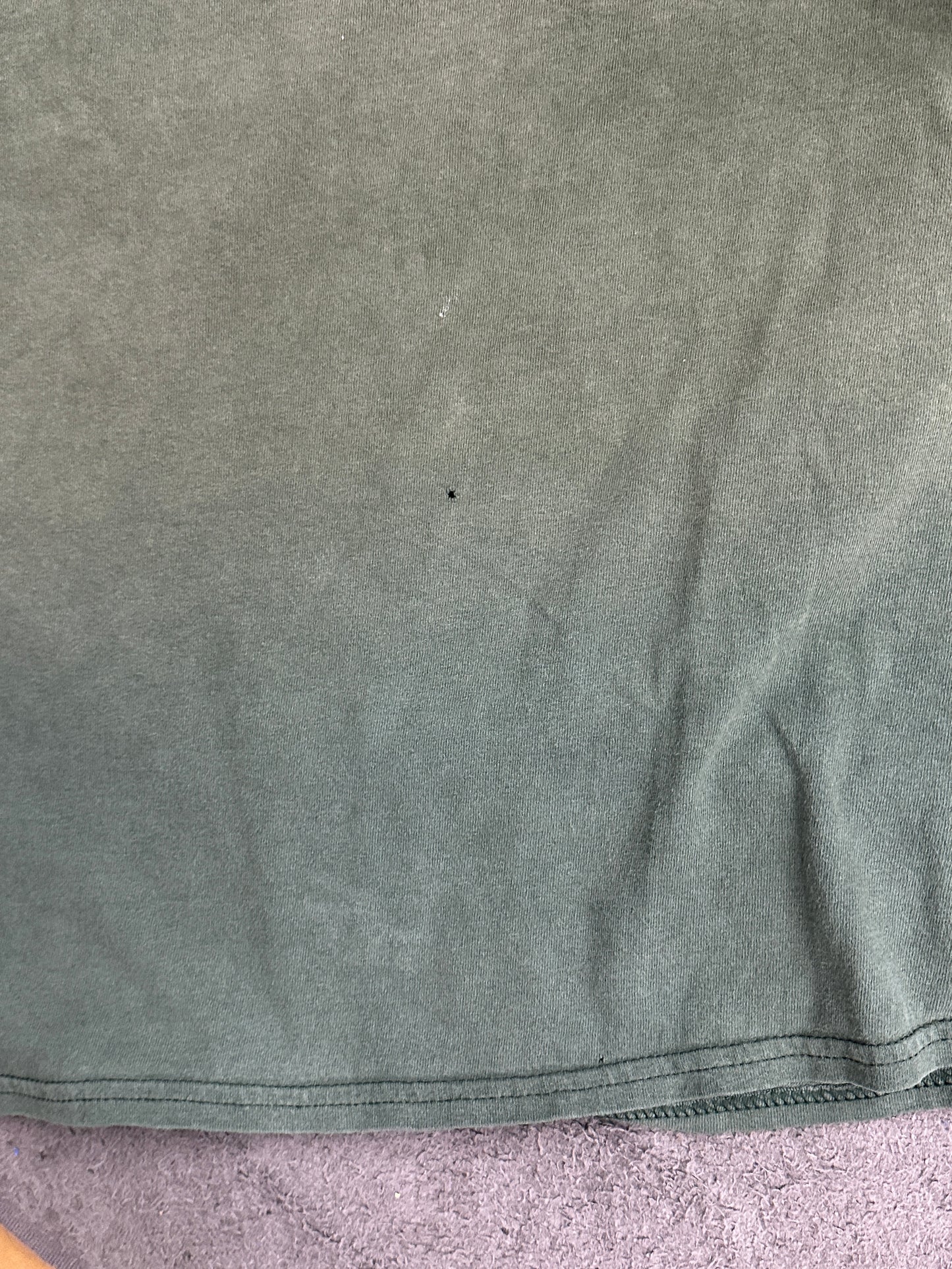 [L] 00s Jamiroquai Faded Green Tee