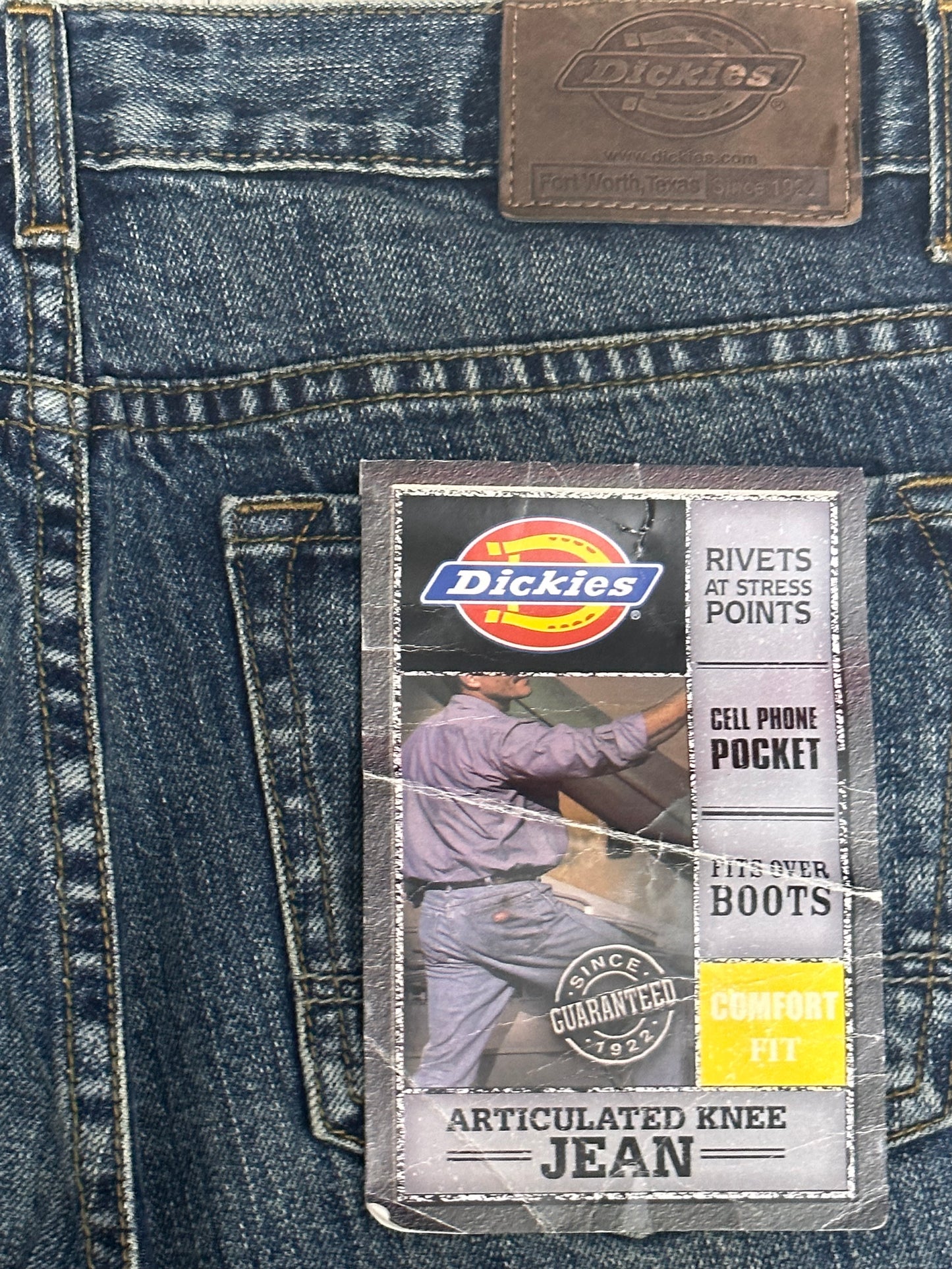 [Dead stock, 32] 90s Dickies Work Denim