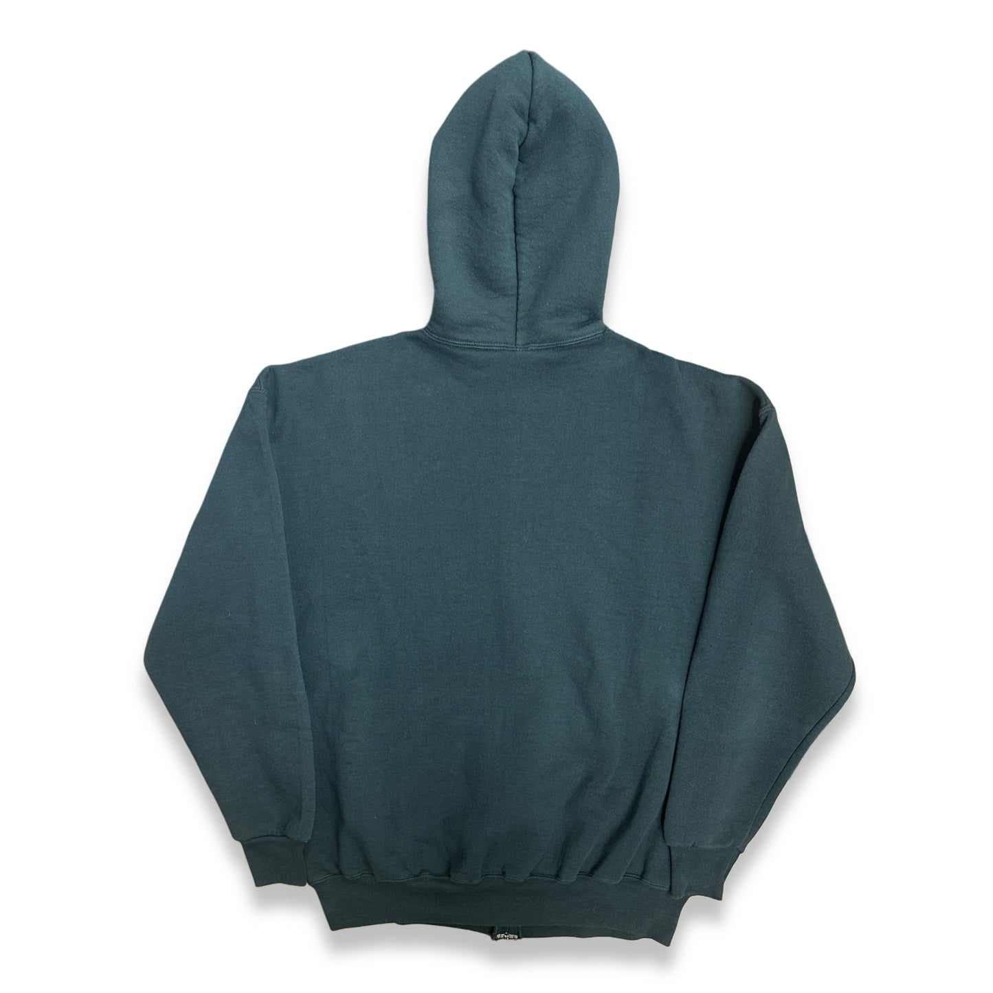 [XL] 90s Russell Khaki Hood Zip-up