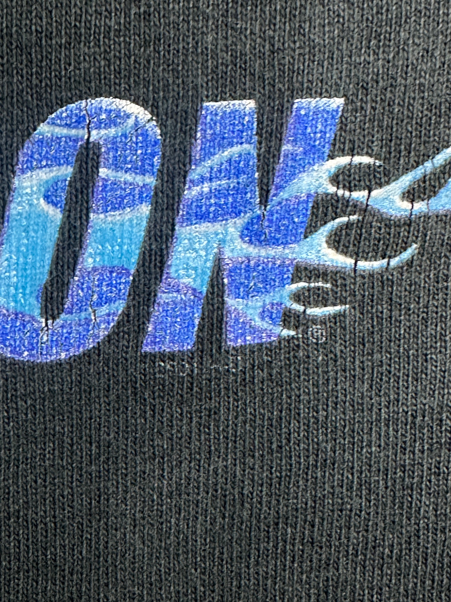 [XL] 00s Harley Davidson Blue Flame Long Sleeve