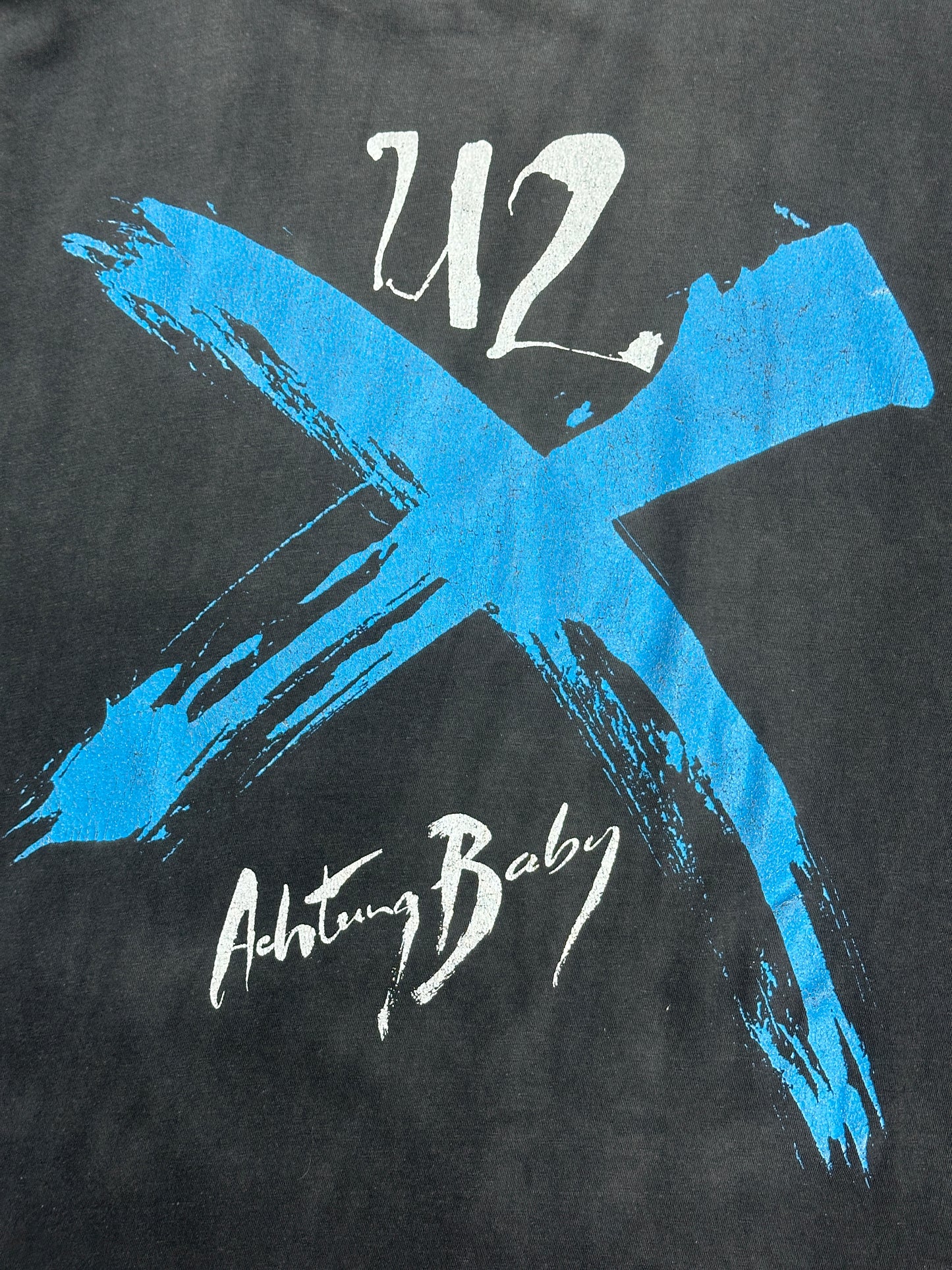 [XL] 1992' U2 Achtung Baby Album Tee