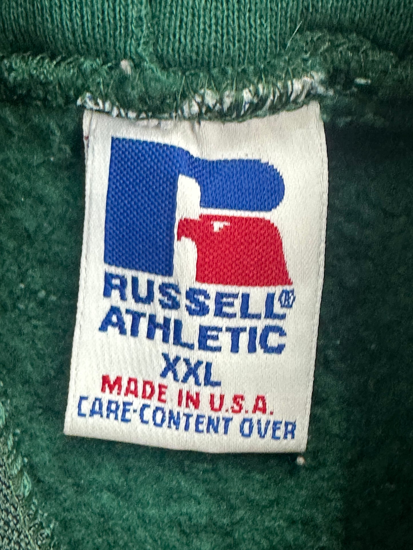 [XXL] 90s Russell Hood Zip-up