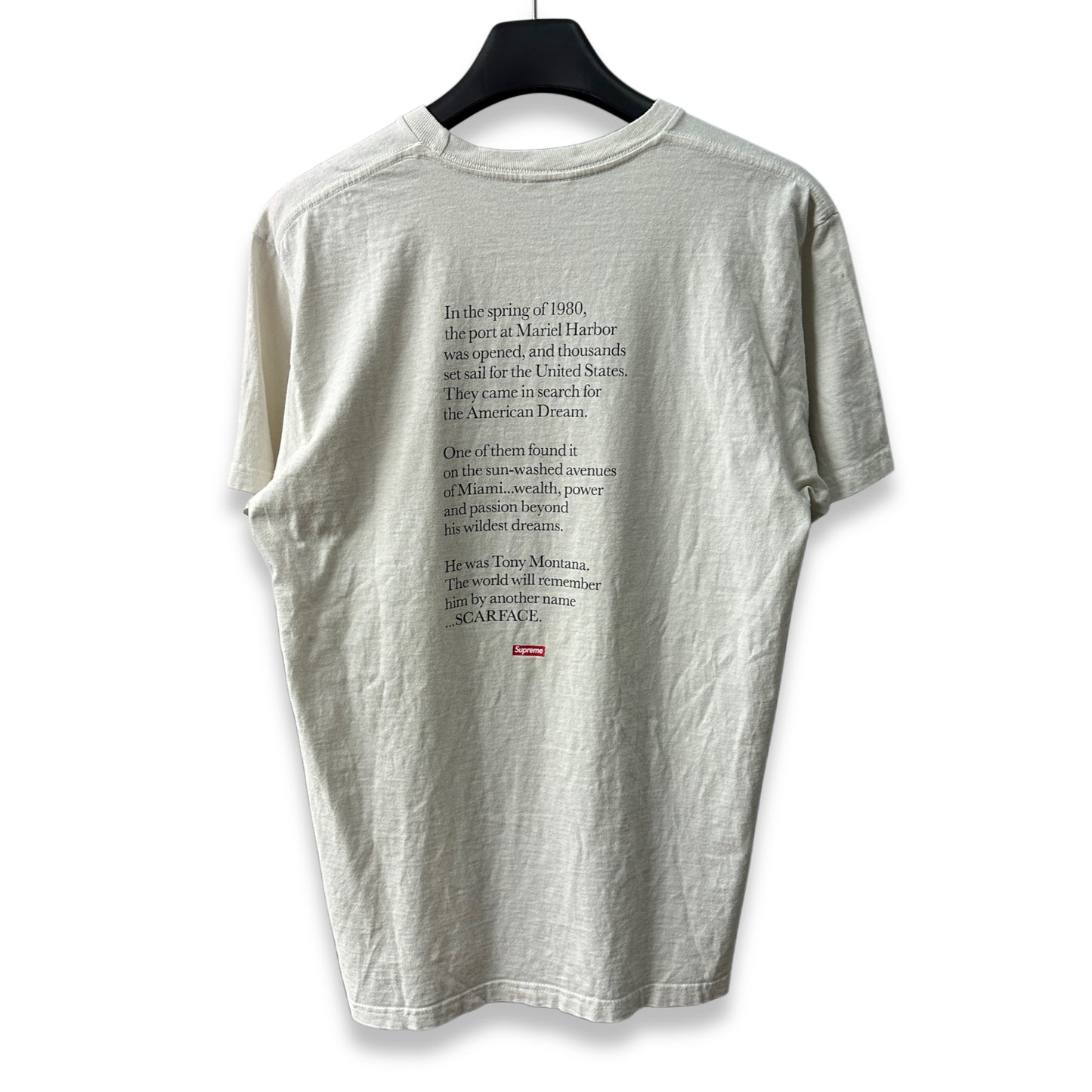 [L] Supreme Scarface Shower Tee
