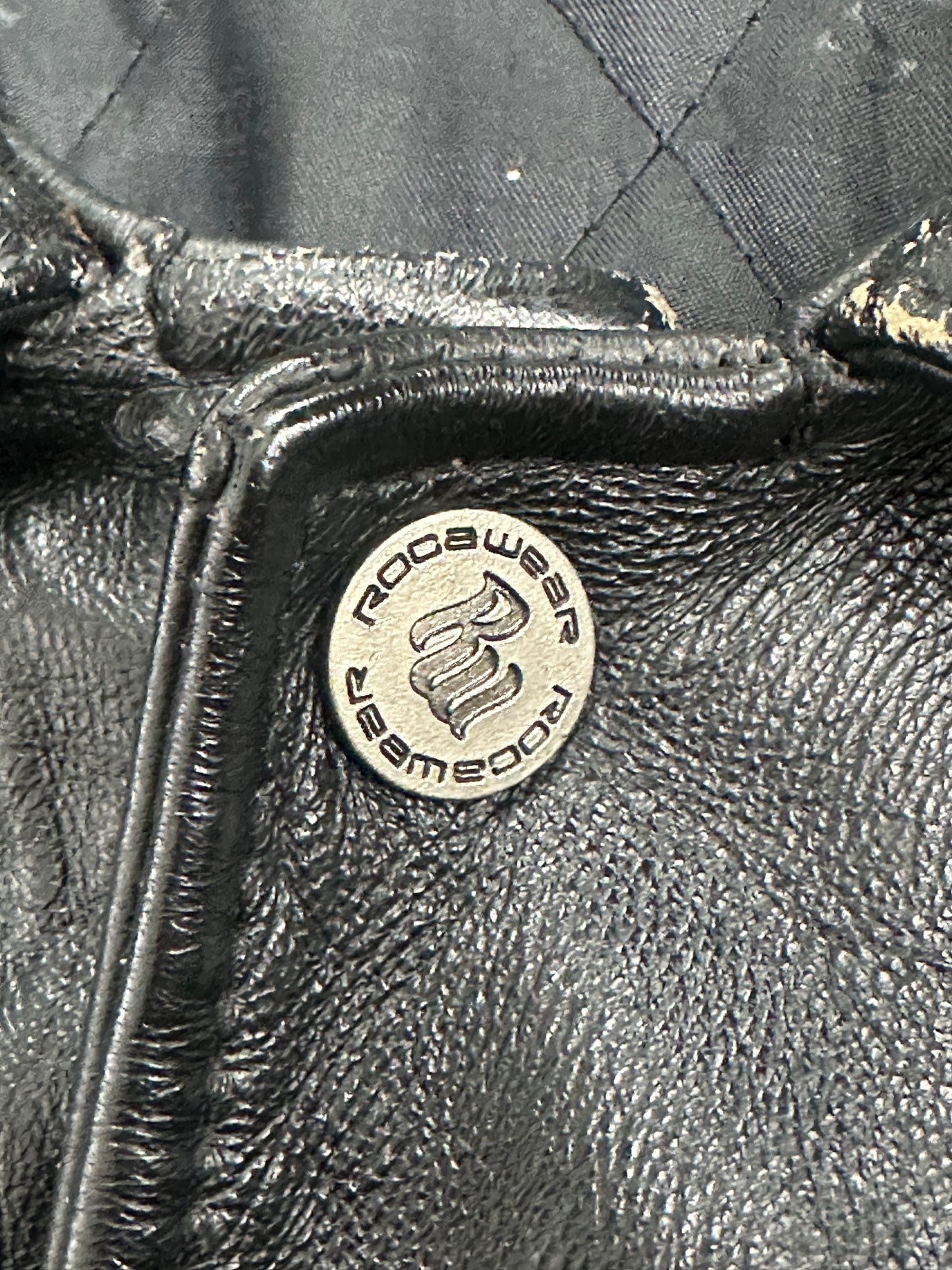 [2XL] 00s ROCAWEAR Leather Jacket