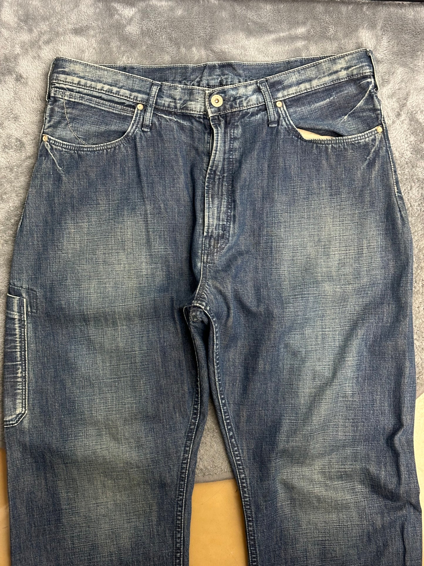 [34] Big John World Workers Work Denim pants