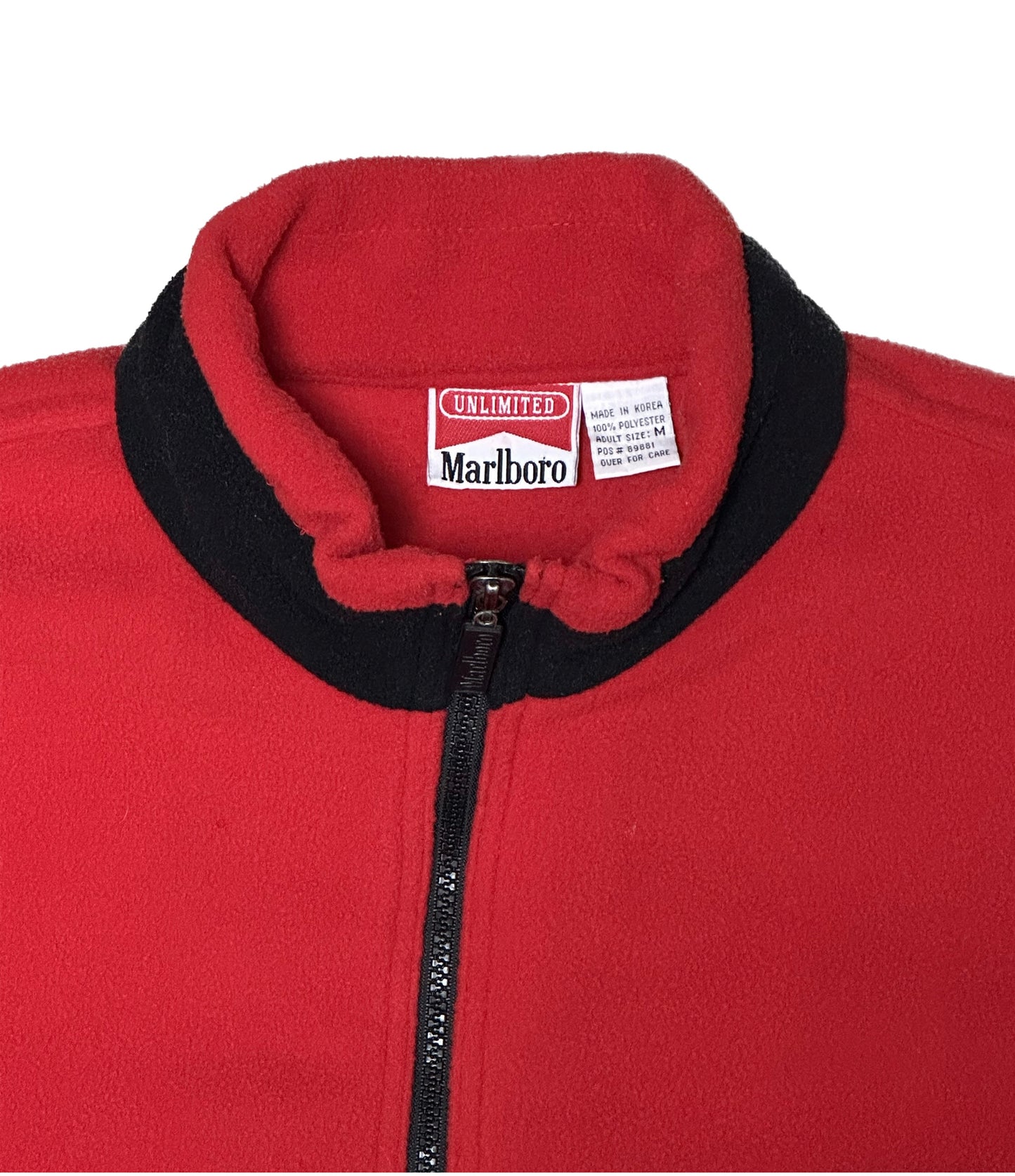 90s Marlboro Fleece Jacket M