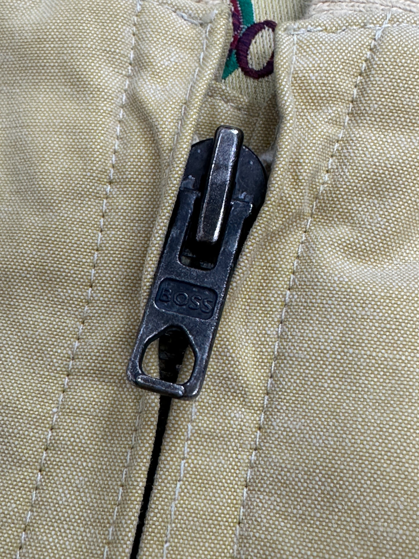 [50] 80s HUGO BOSS Harrington Bomber Jacket