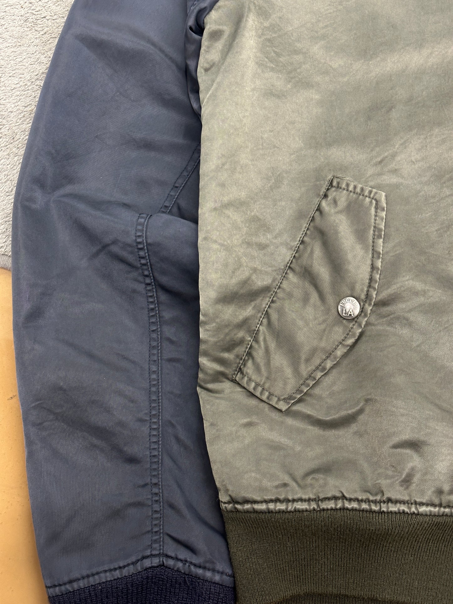 [L] FUCT SSDD Two Tone MA-1 Jacket