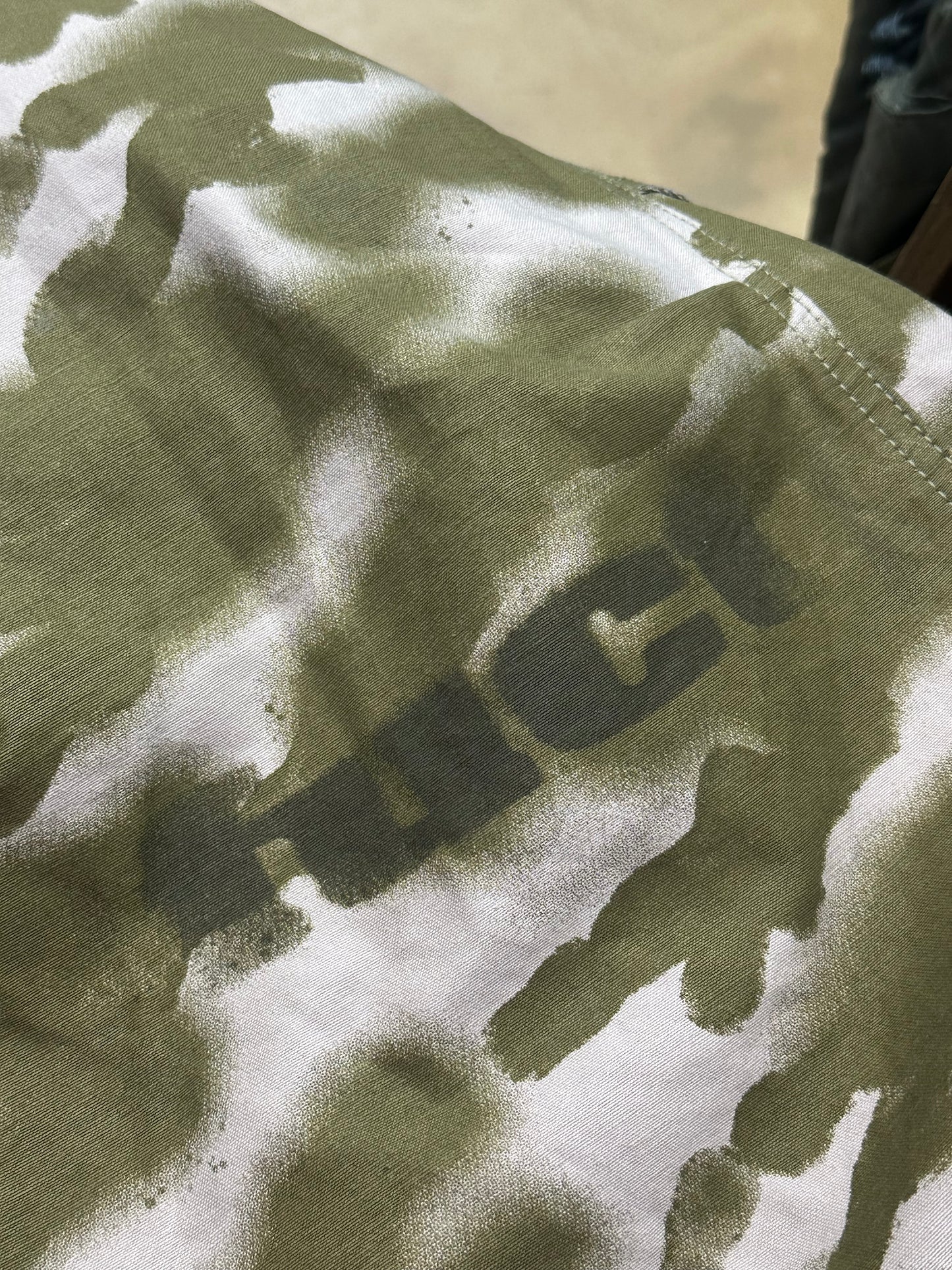 [XL] FUCT Spray Print Tiger Camo Pants